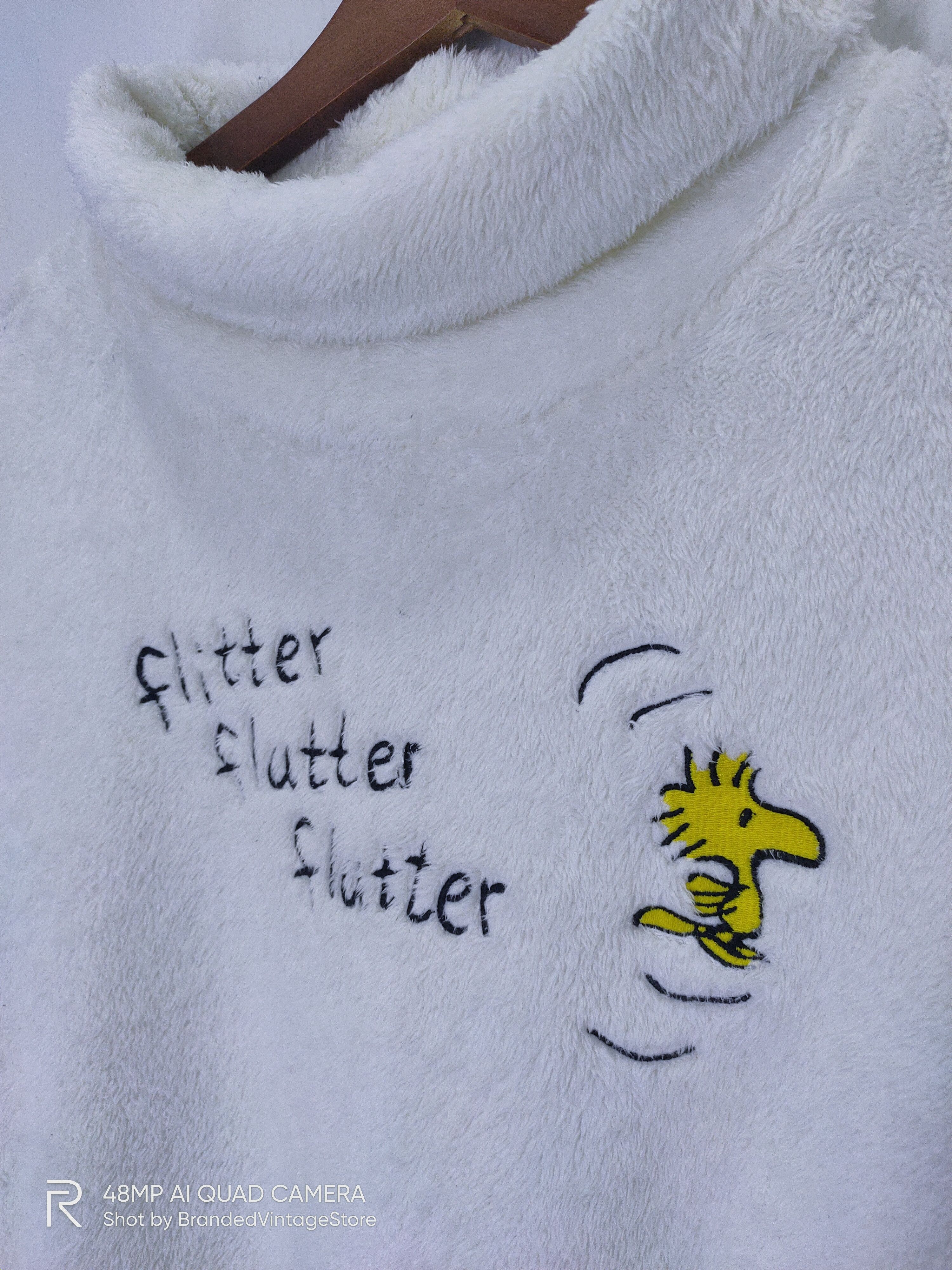 Japanese Brand × Peanuts × Uniqlo UNIQLO PEANUT KAW SherpaFleece Winter Turtleneck Sweatshirt Size US M / EU 48-50 / 2 - 4 Thumbnail