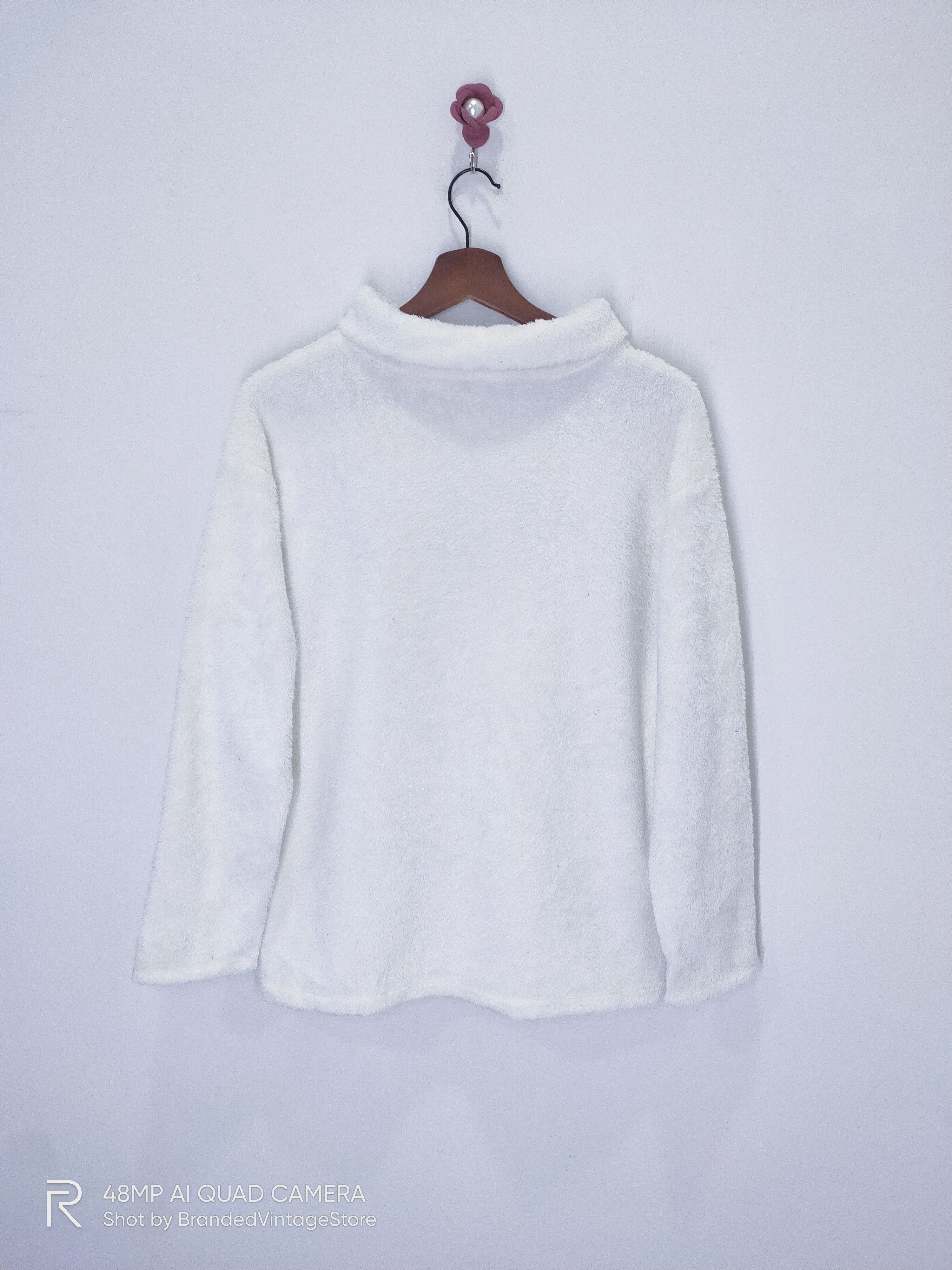 Japanese Brand × Peanuts × Uniqlo UNIQLO PEANUT KAW SherpaFleece Winter Turtleneck Sweatshirt Size US M / EU 48-50 / 2 - 2 Thumbnail