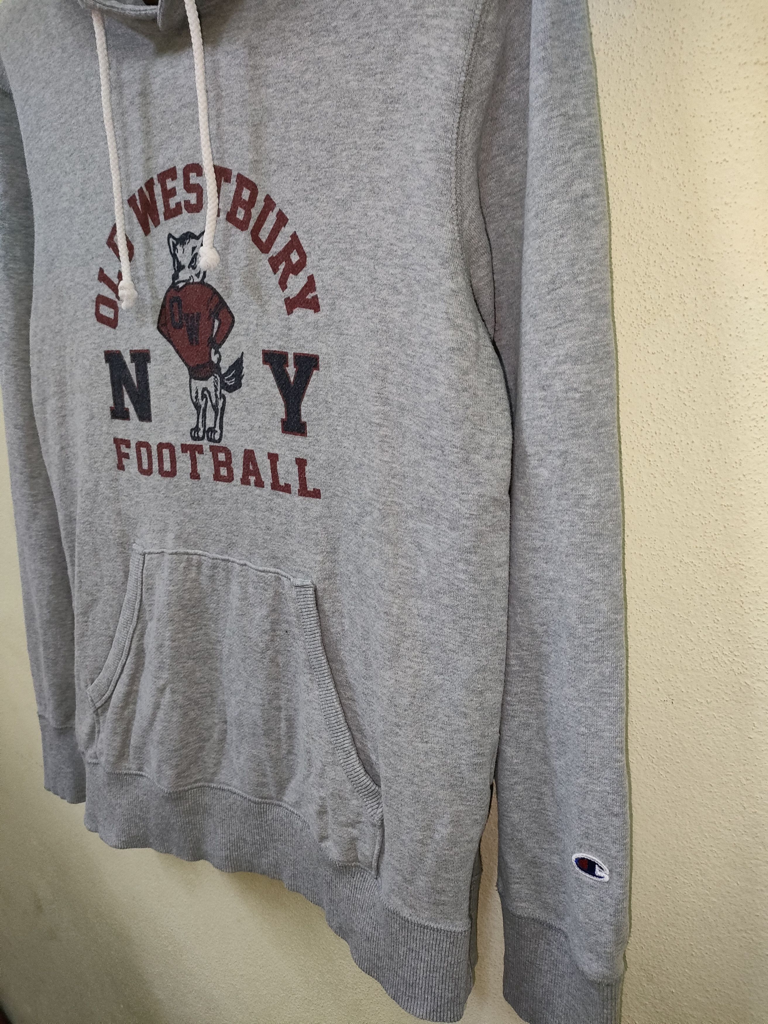 Champion × Vintage Vintage Champion Old Westbury Football Hoodie Size US L / EU 52-54 / 3 - 2 Thumbnail