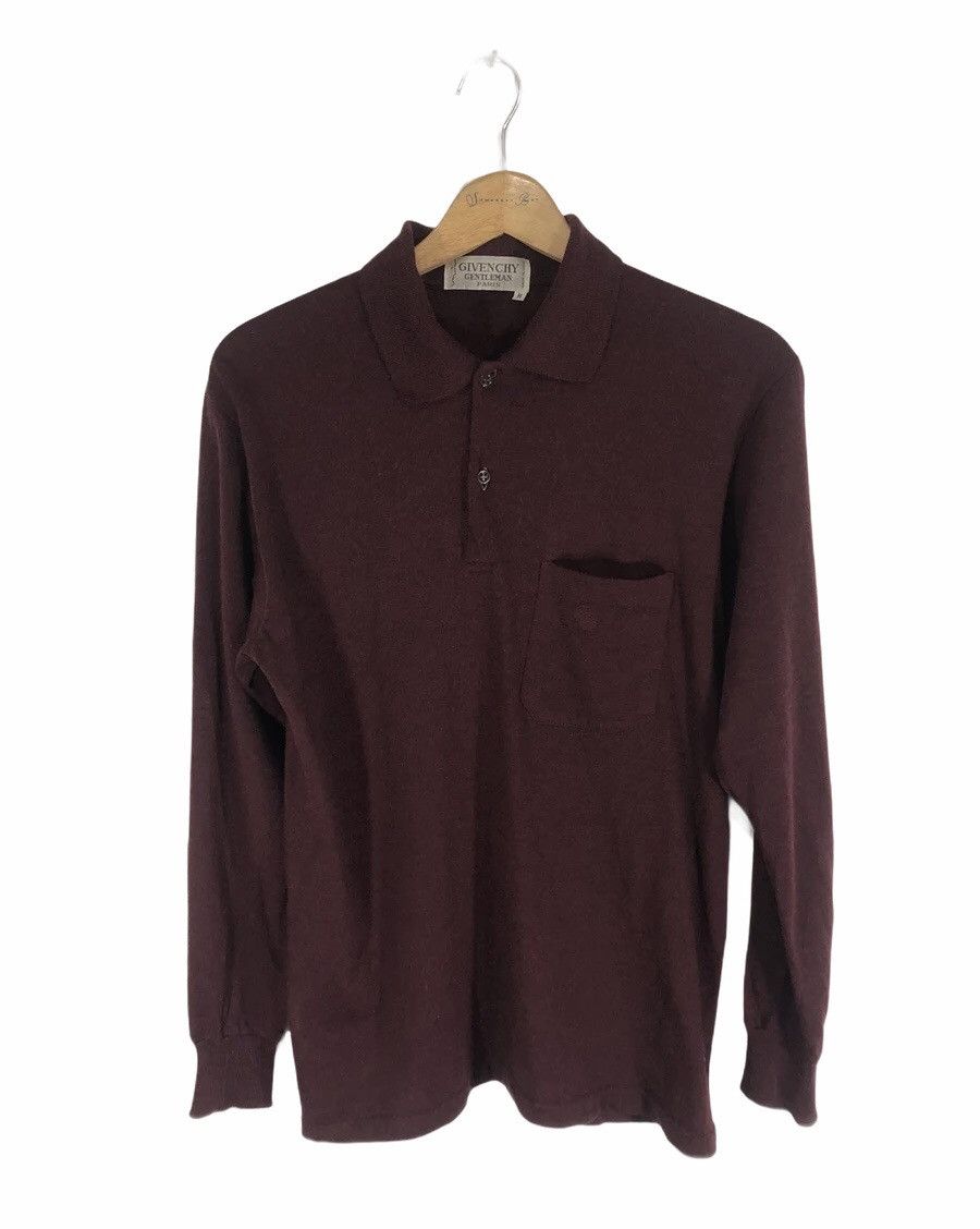 Givenchy Givenchy Gentleman Long Sleeve Polo Shirt Size US M / EU 48-50 / 2 - 1 Thumbnail