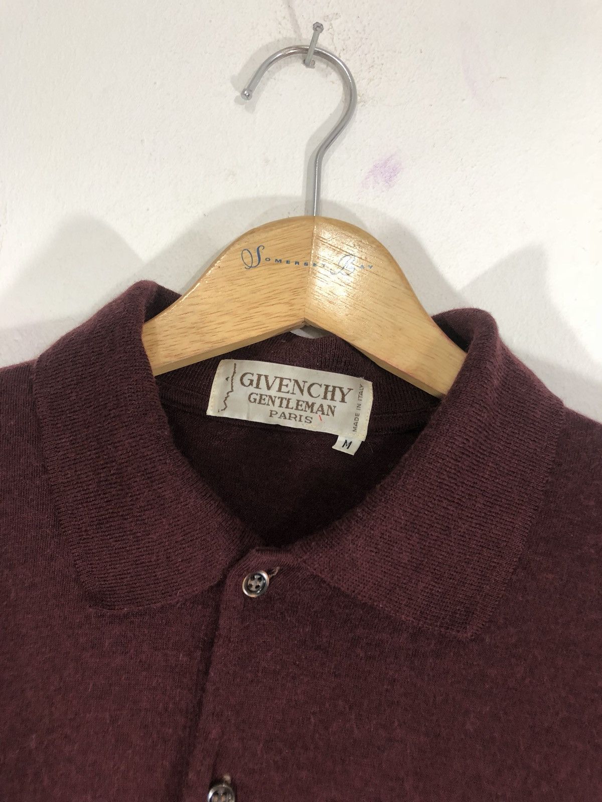 Givenchy Givenchy Gentleman Long Sleeve Polo Shirt Size US M / EU 48-50 / 2 - 3 Thumbnail