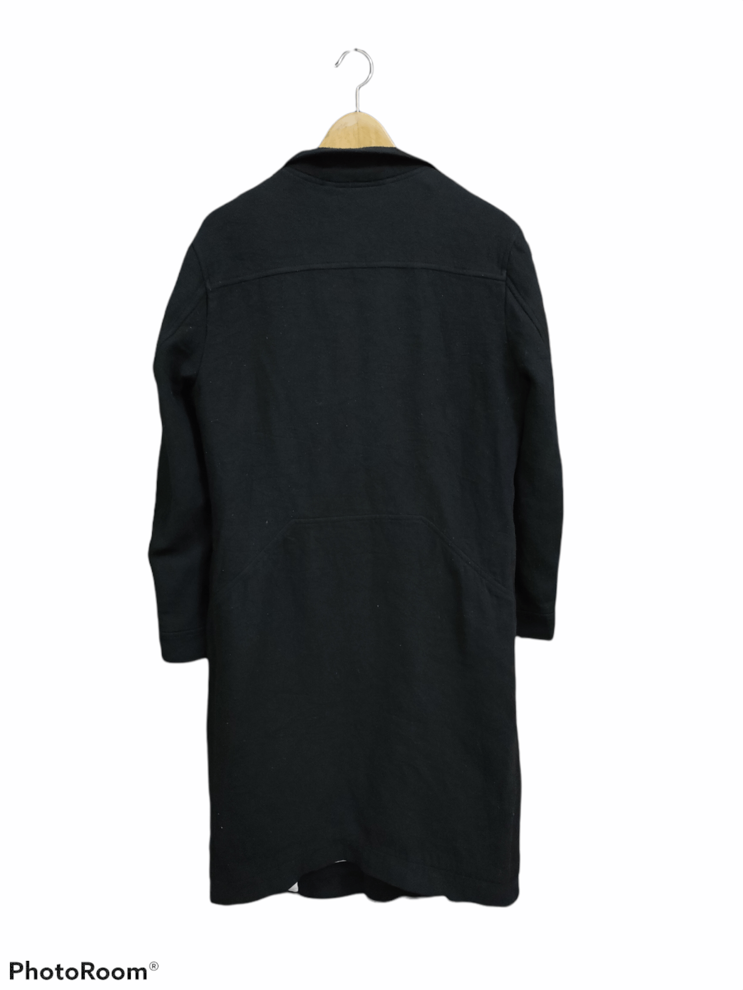 Armani × Emporio Armani Emporia Armani Virgin Wool Long Jacket Size US M / EU 48-50 / 2 - 3 Thumbnail