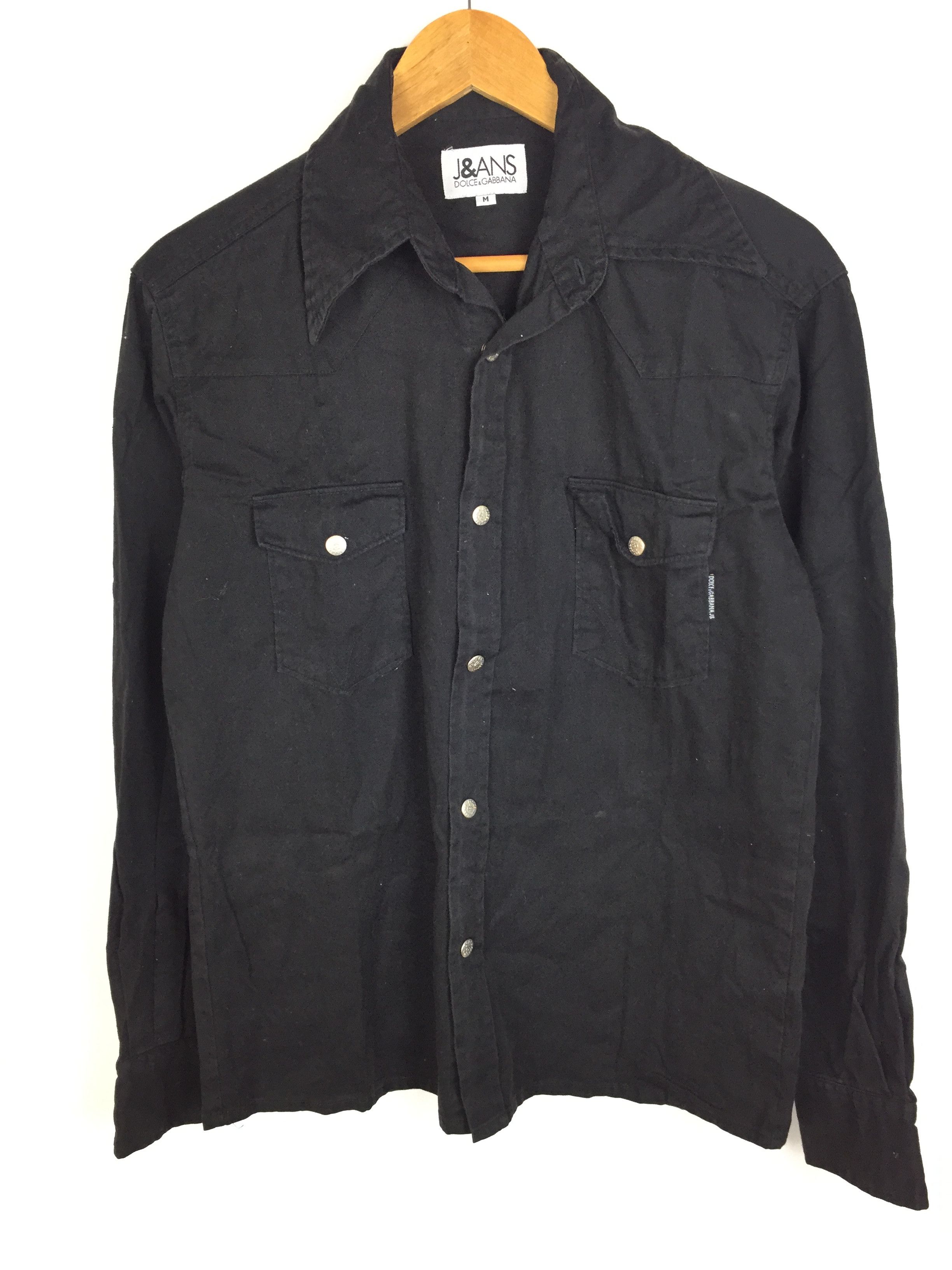 Dolce & Gabbana Vtg Dolce & Gabbana western snap detailing button Size US M / EU 48-50 / 2 - 2 Thumbnail