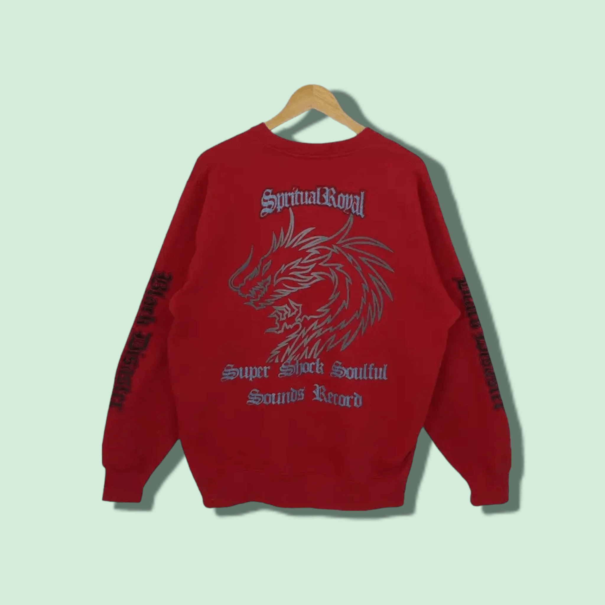 8 by YOOX × Japanese Brand G Dragon X 8 Seconds Logo Crewneck