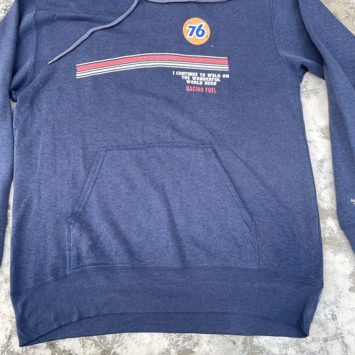Japanese Brand × Sports Specialties Vintage Seventy Six Racing Fuel Hoodie Jacket Size US M / EU 48-50 / 2 - 7 Thumbnail