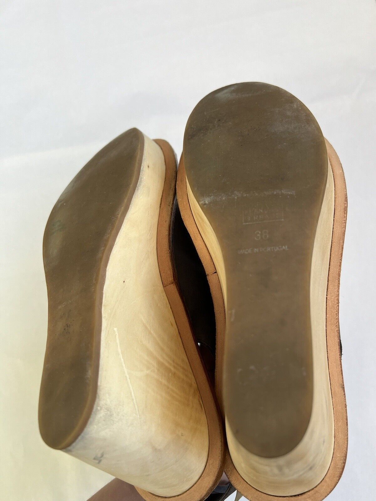 Marithe + Francois Girbaud Marithe Francois Girbaud Sandals Leather Gray Size 38 Size US 8 / IT 38 - 4 Thumbnail