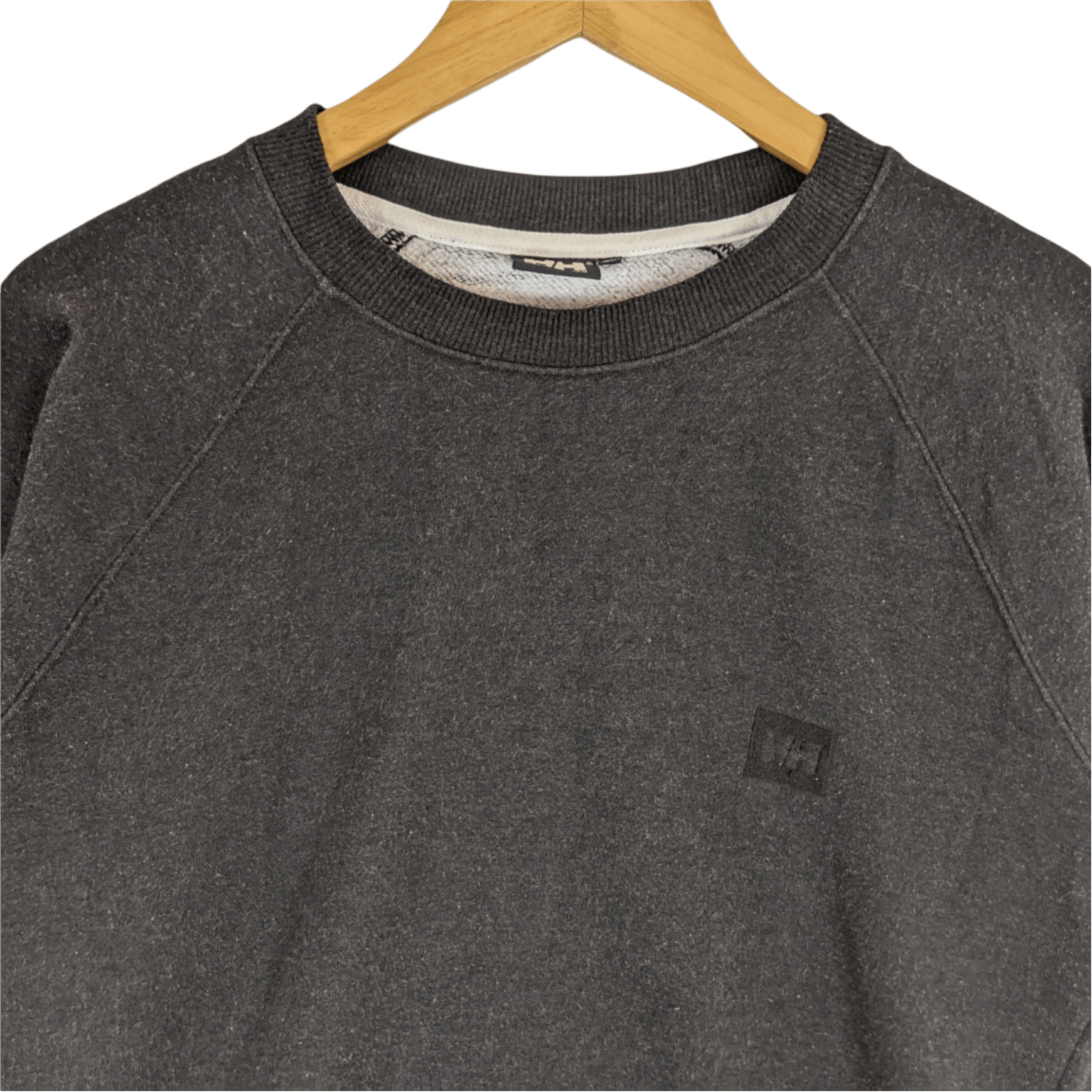 Helly Hansen HELLY HANSEN Black Plain Sweatshirt Jumper Size US L / EU 52-54 / 3 - 4 Thumbnail