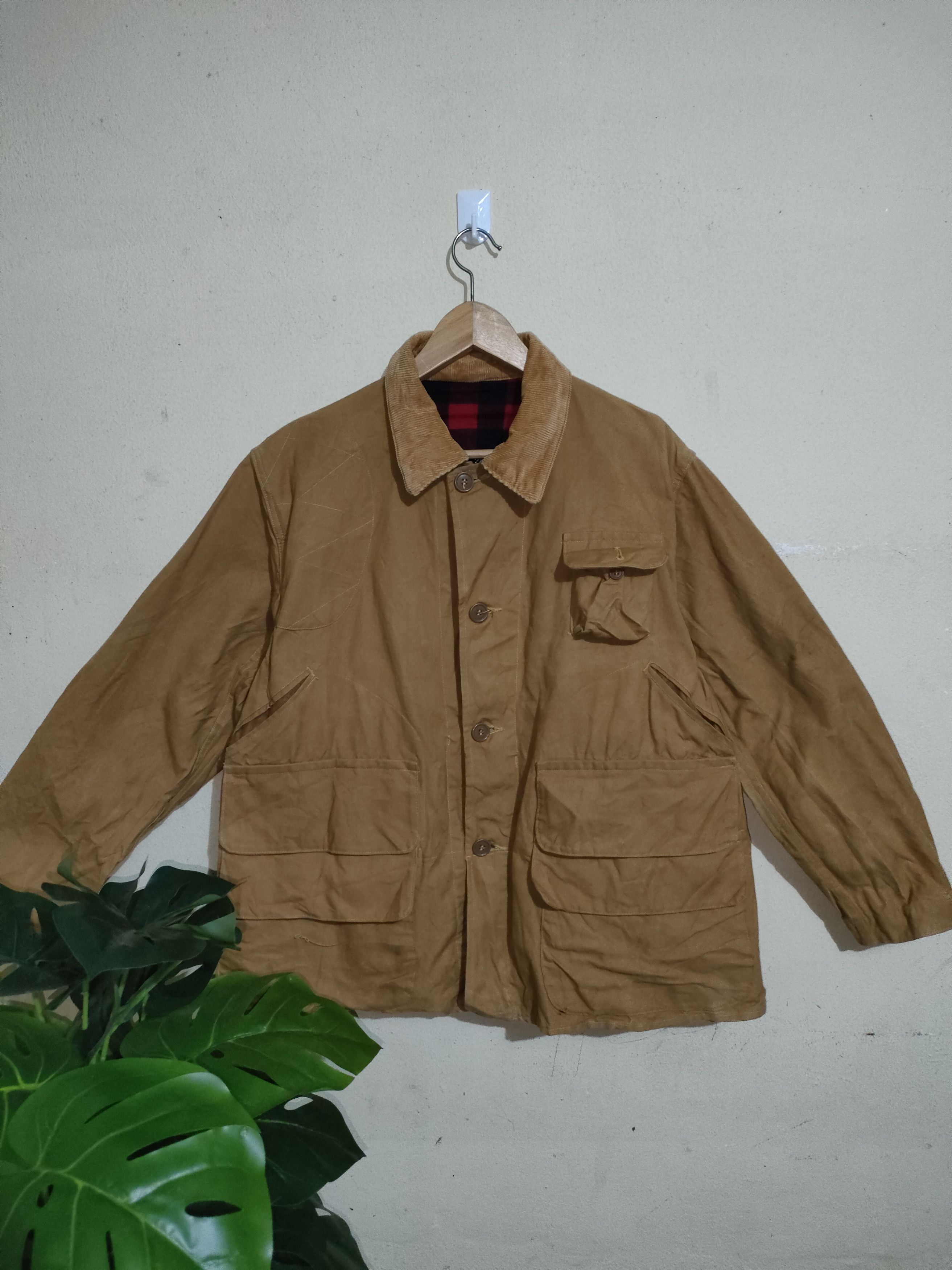 American Eagle Outfitters × Vintage Vintage 60's Dryback Hunting Jacket Size US L / EU 52-54 / 3 - 1 Thumbnail