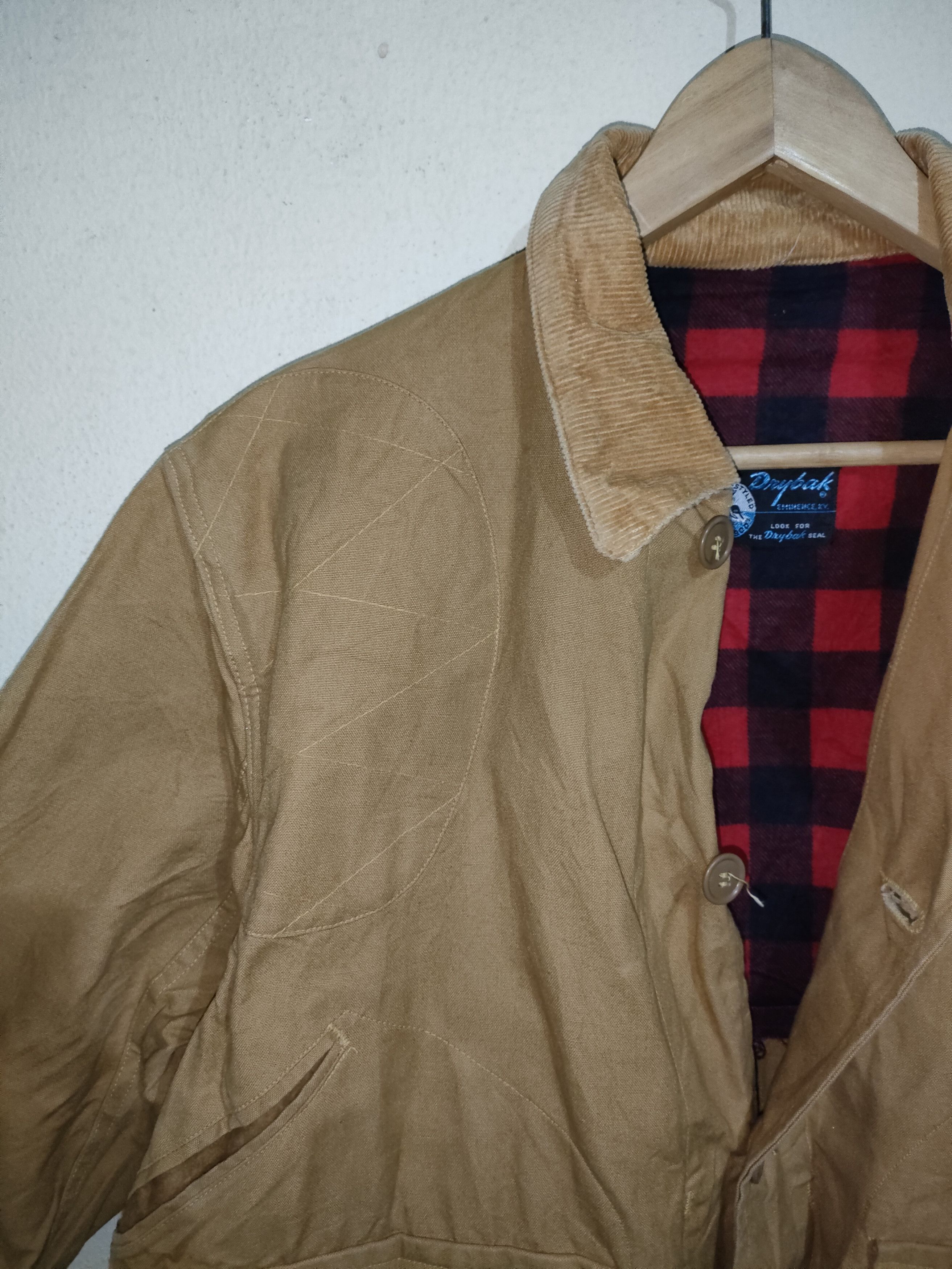 American Eagle Outfitters × Vintage Vintage 60's Dryback Hunting Jacket Size US L / EU 52-54 / 3 - 5 Thumbnail