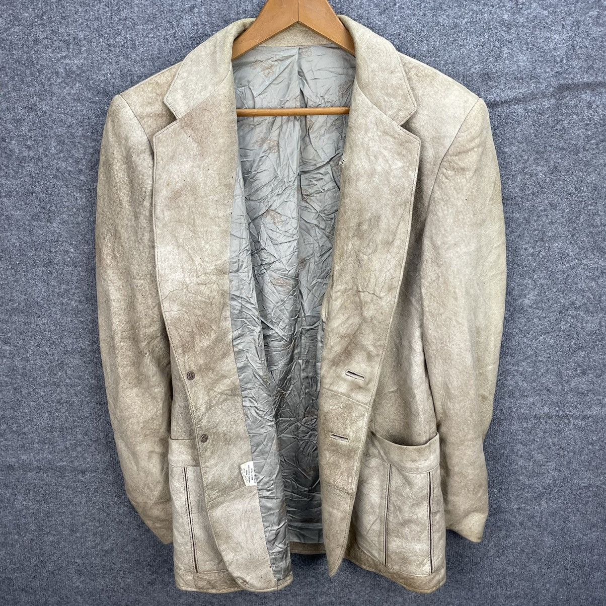 Vintage Montreal Leather Garment Blazer Coat Size US M / EU 48-50 / 2 - 7 Thumbnail