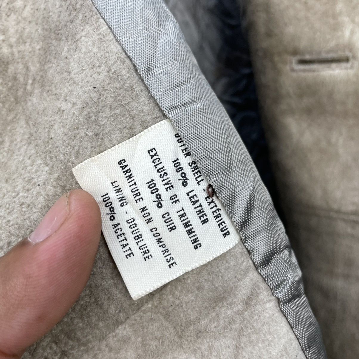 Vintage Montreal Leather Garment Blazer Coat Size US M / EU 48-50 / 2 - 8 Thumbnail