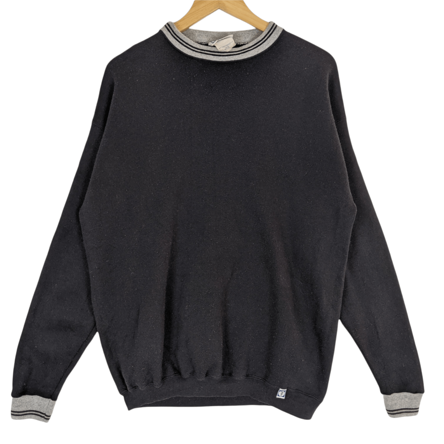 Vintage 90's DISCUSS ATHLETE Plain Sportswear Sweatshirt Jumper Size US L / EU 52-54 / 3 - 2 Thumbnail