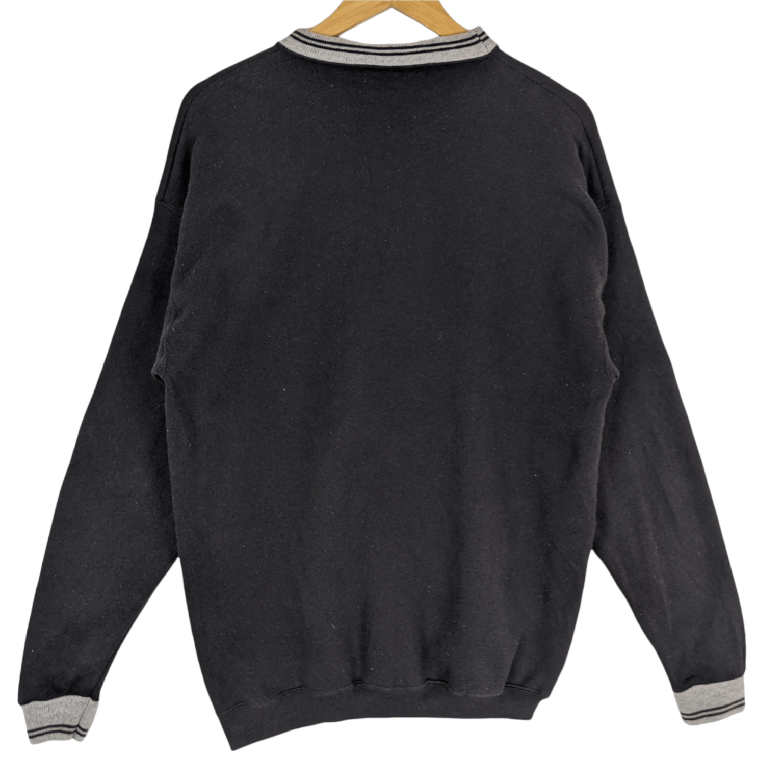 Vintage 90's DISCUSS ATHLETE Plain Sportswear Sweatshirt Jumper Size US L / EU 52-54 / 3 - 6 Thumbnail