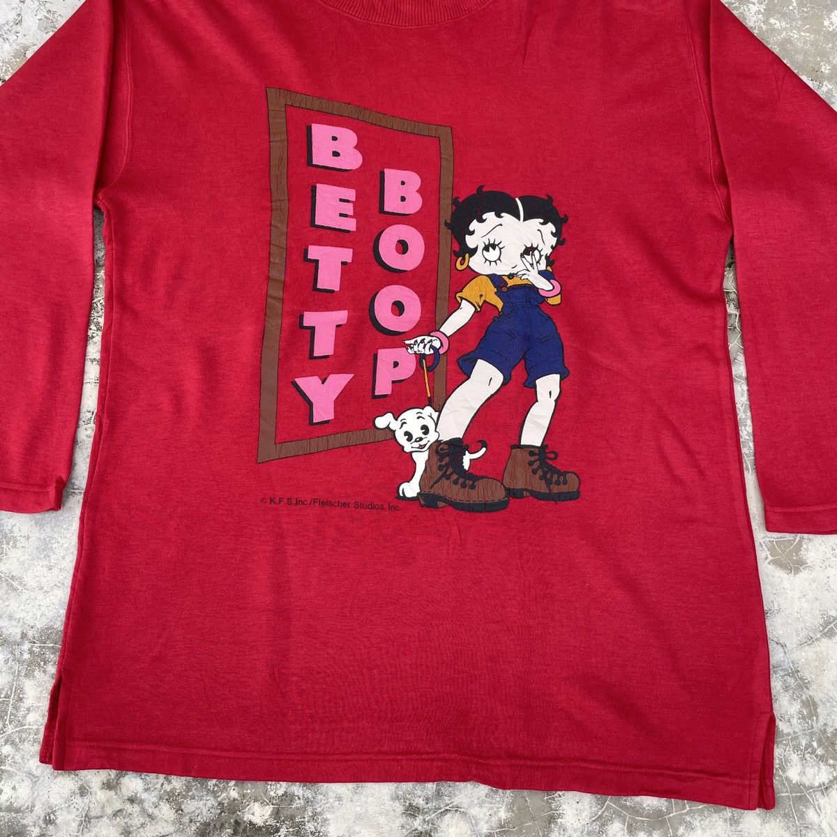 Anime × Cartoon Network × Vintage 80's Betty Boop Sweatshirts Size US M / EU 48-50 / 2 - 3 Thumbnail