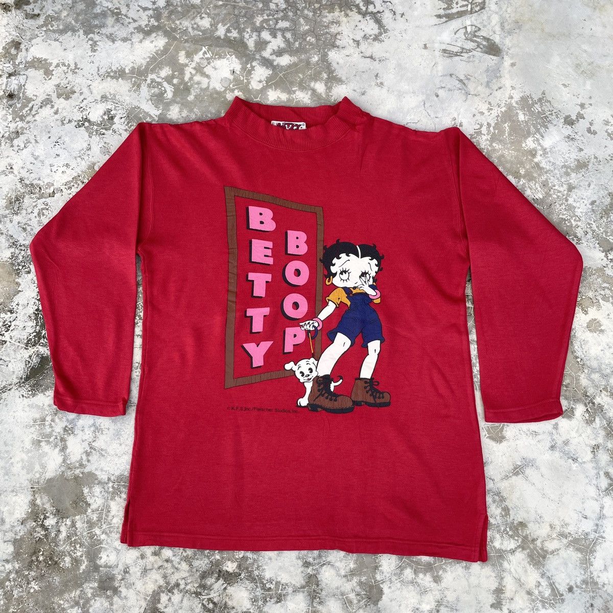 Anime × Cartoon Network × Vintage 80's Betty Boop Sweatshirts Size US M / EU 48-50 / 2 - 1 Thumbnail