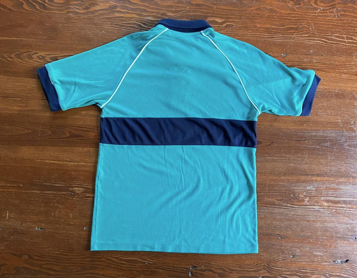 Vintage Vintage 80’s Mega Sport Raglan Snap Button Polo Size US M / EU 48-50 / 2 - 10 Thumbnail