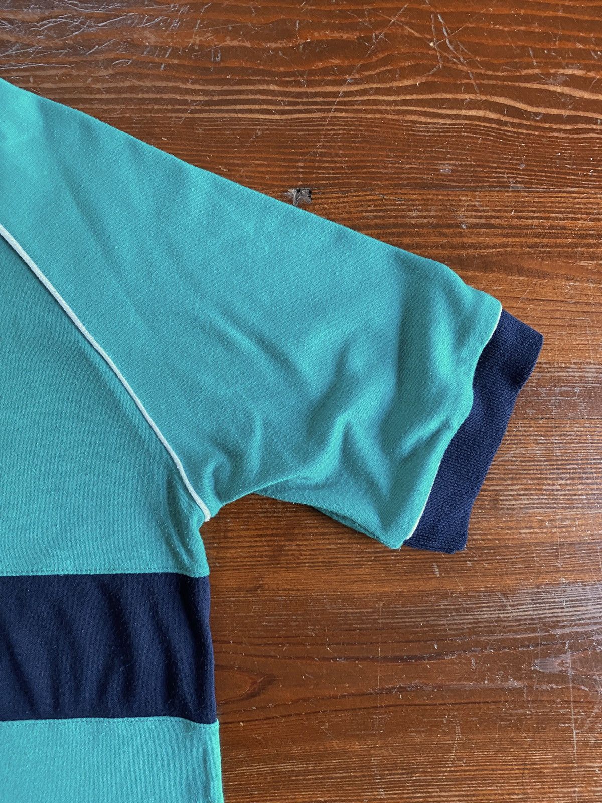 Vintage Vintage 80’s Mega Sport Raglan Snap Button Polo Size US M / EU 48-50 / 2 - 4 Thumbnail