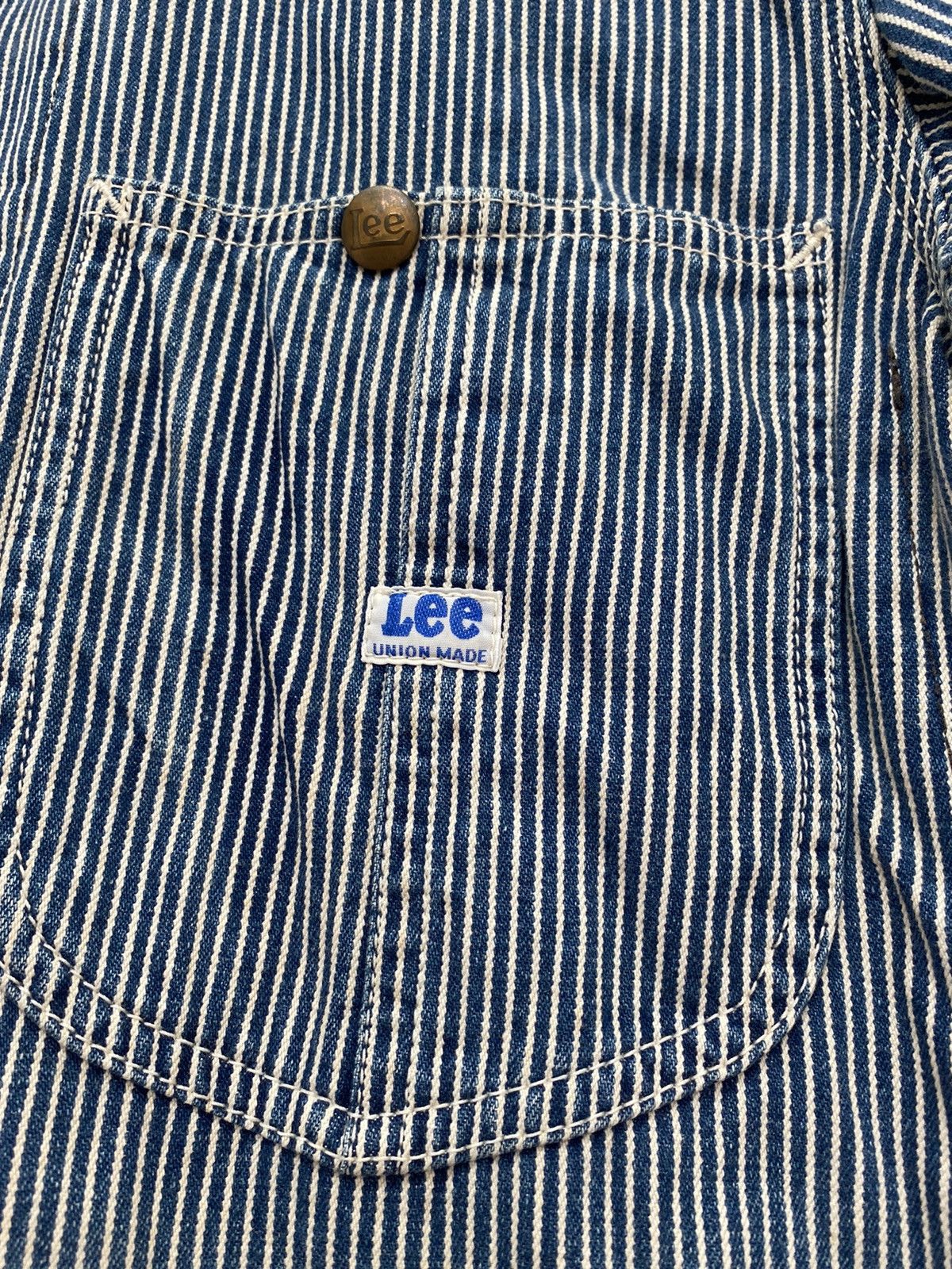 Lee 💥LEE Union Made Hickory stripe Workwear Jacket Size US M / EU 48-50 / 2 - 4 Thumbnail