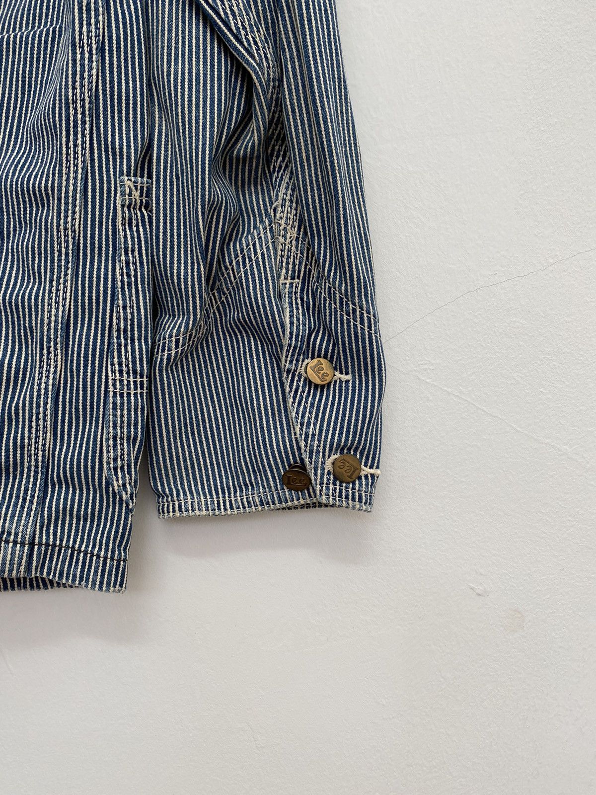 Lee 💥LEE Union Made Hickory stripe Workwear Jacket Size US M / EU 48-50 / 2 - 6 Thumbnail