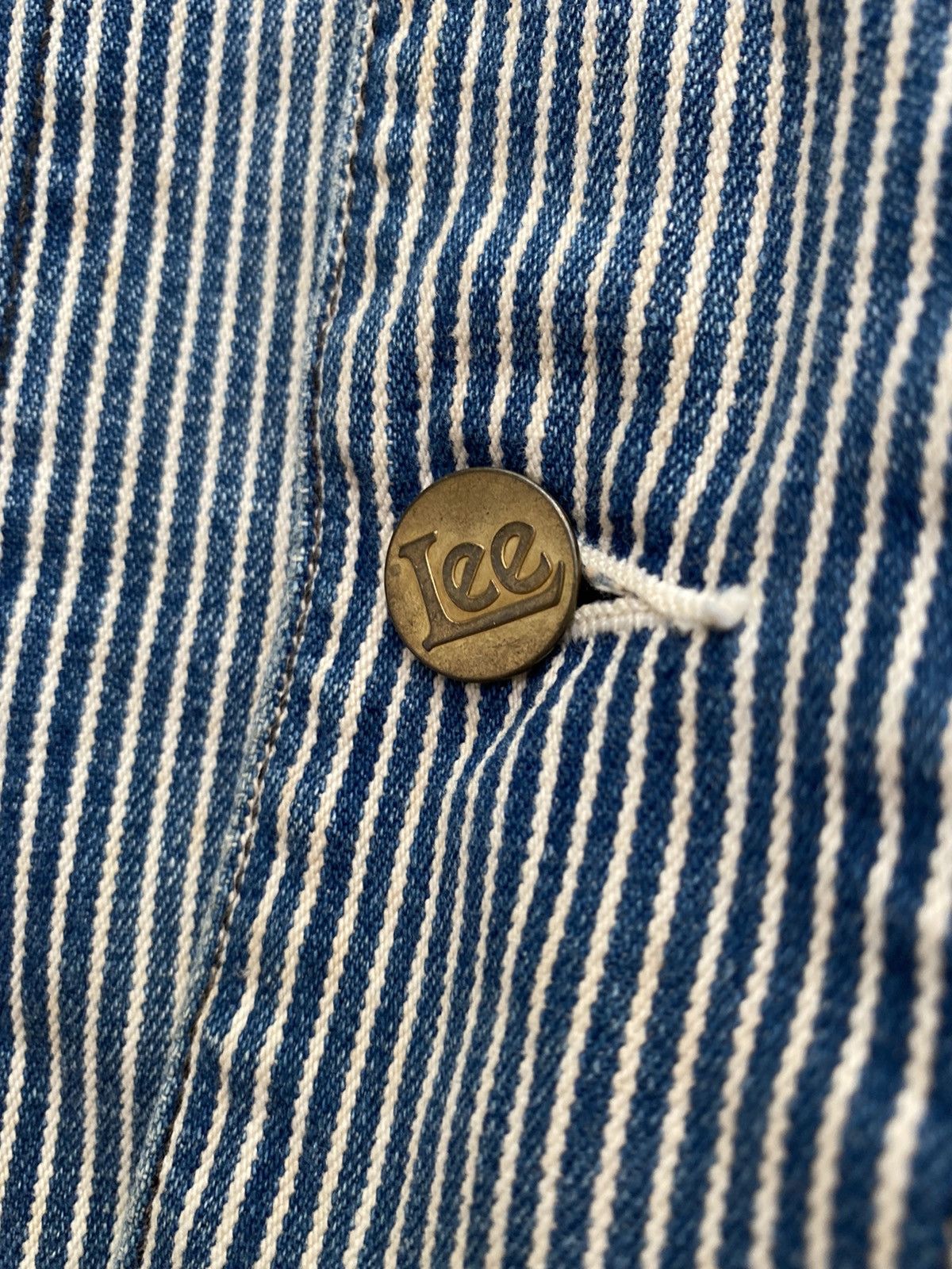 Lee 💥LEE Union Made Hickory stripe Workwear Jacket Size US M / EU 48-50 / 2 - 7 Thumbnail