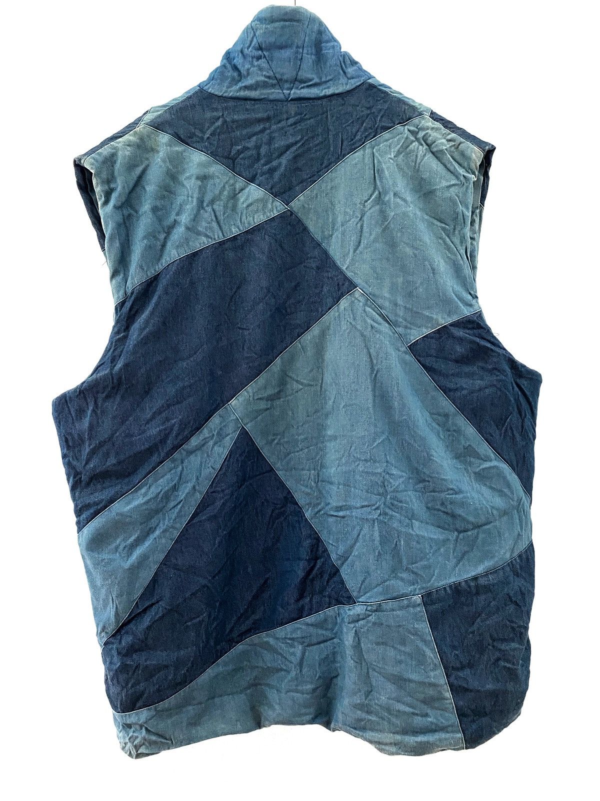 Indigo × Japanese Brand 💥delete today💥Inpirasi kapital style Vest Pachwork indingo Size US L / EU 52-54 / 3 - 4 Thumbnail