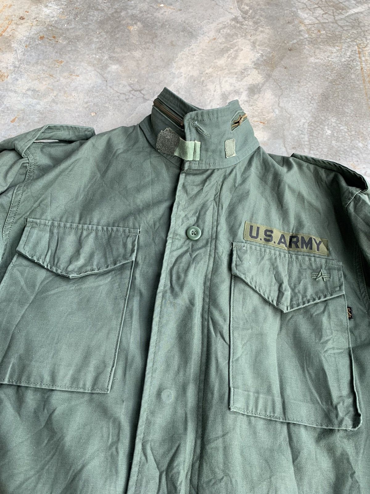 Alpha Industries US Army Avirex Alpha Industries Field Parka Jacket Size US L / EU 52-54 / 3 - 2 Thumbnail