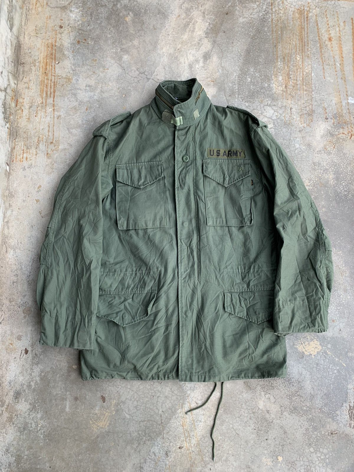 Alpha Industries US Army Avirex Alpha Industries Field Parka Jacket Size US L / EU 52-54 / 3 - 1 Thumbnail