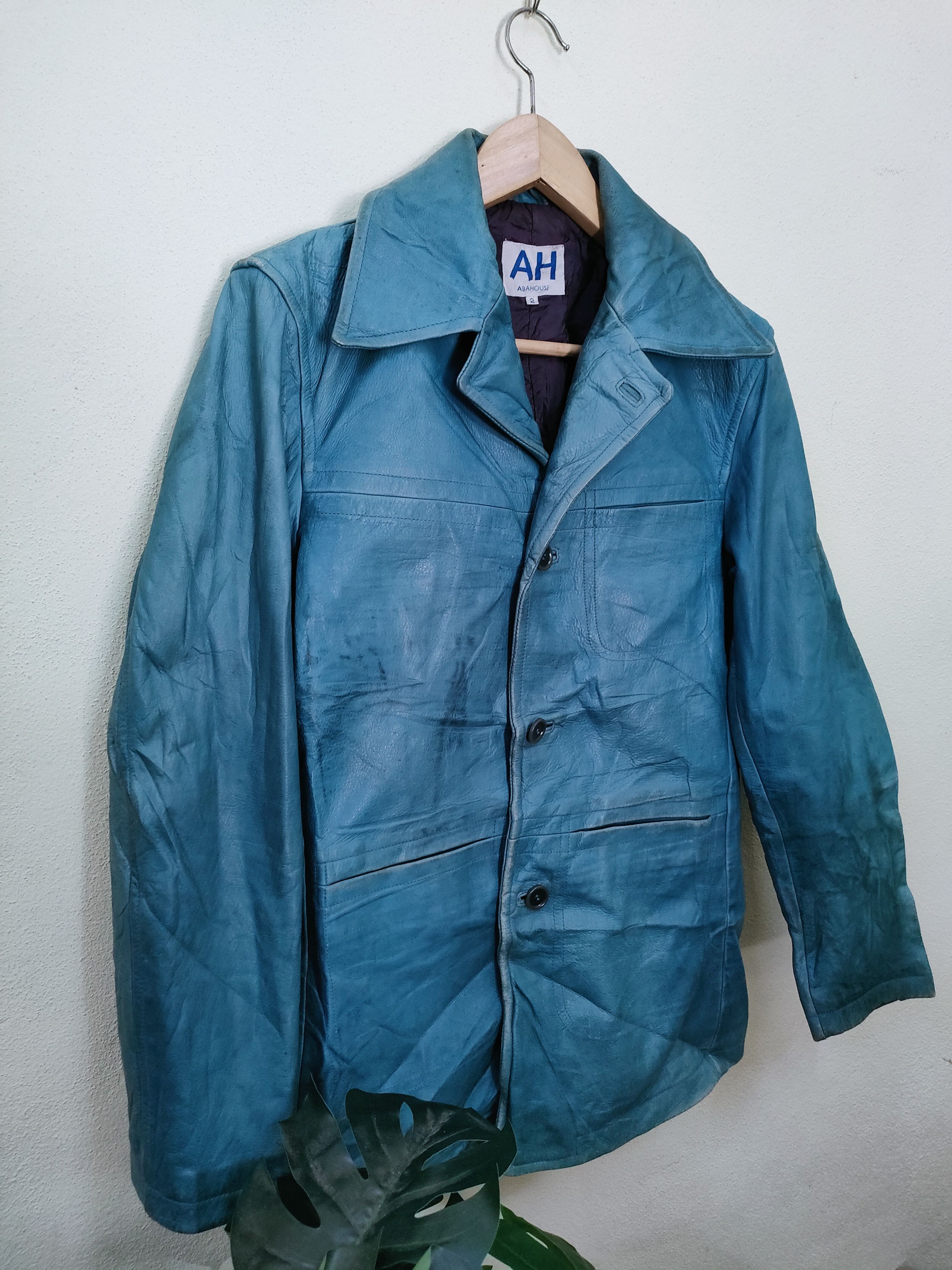 ABAHOUSE × Genuine Leather Abahouse Leather Jacket Size US S / EU 44-46 / 1 - 5 Thumbnail