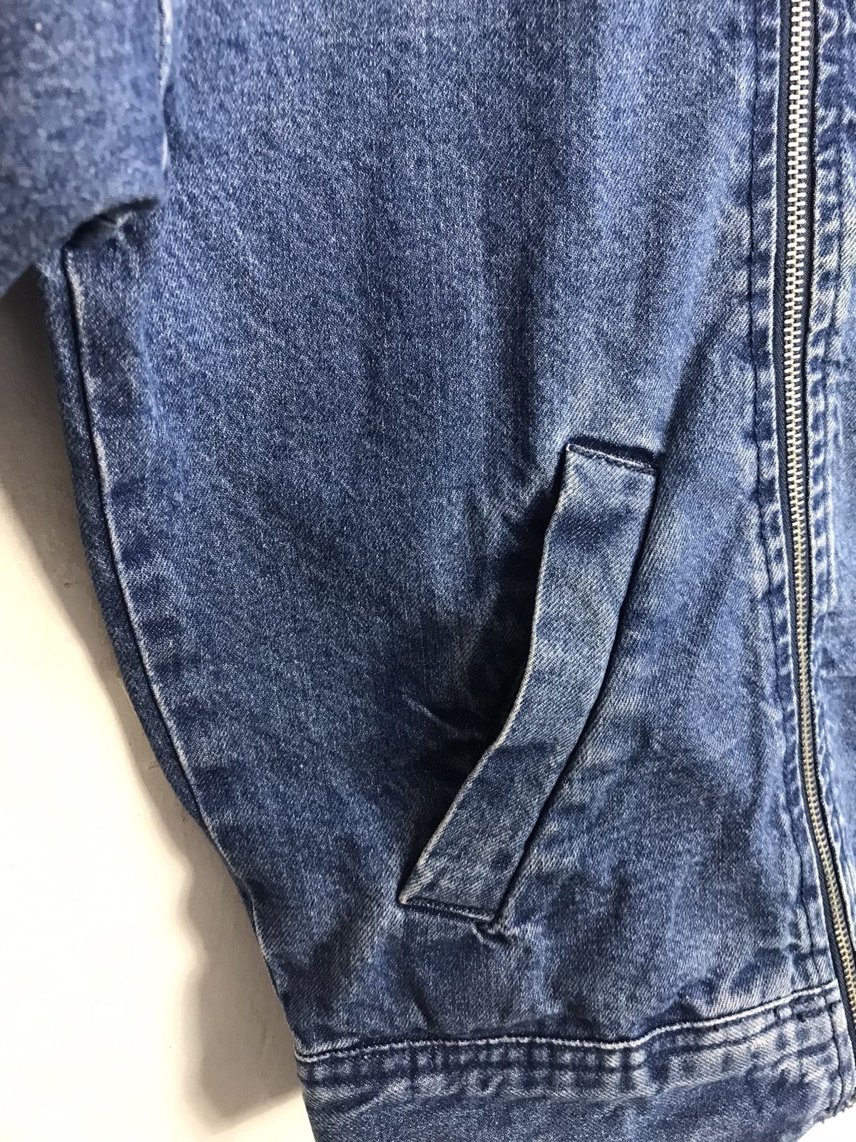 Japanese Brand As Know As Since 1989 Zipper Jacket Jeans Design Size US L / EU 52-54 / 3 - 6 Thumbnail