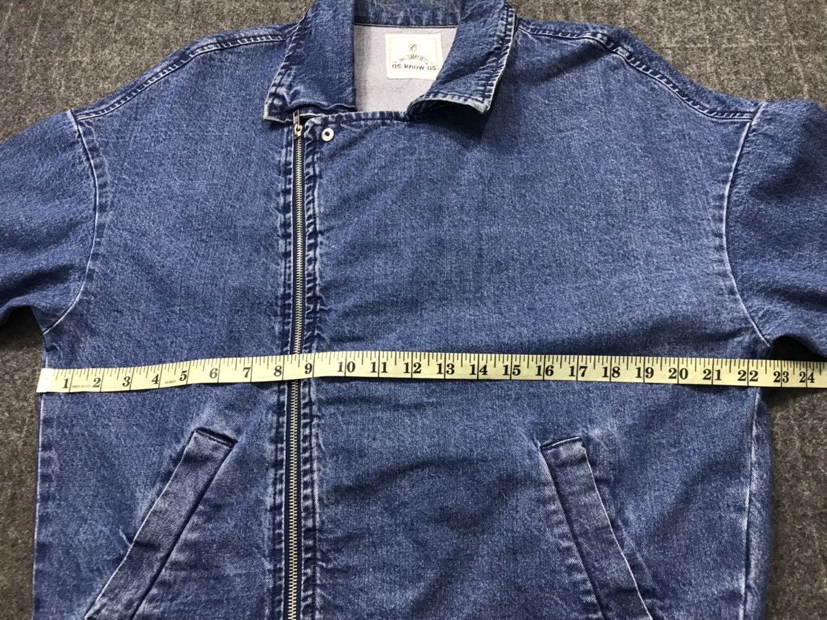 Japanese Brand As Know As Since 1989 Zipper Jacket Jeans Design Size US L / EU 52-54 / 3 - 13 Thumbnail
