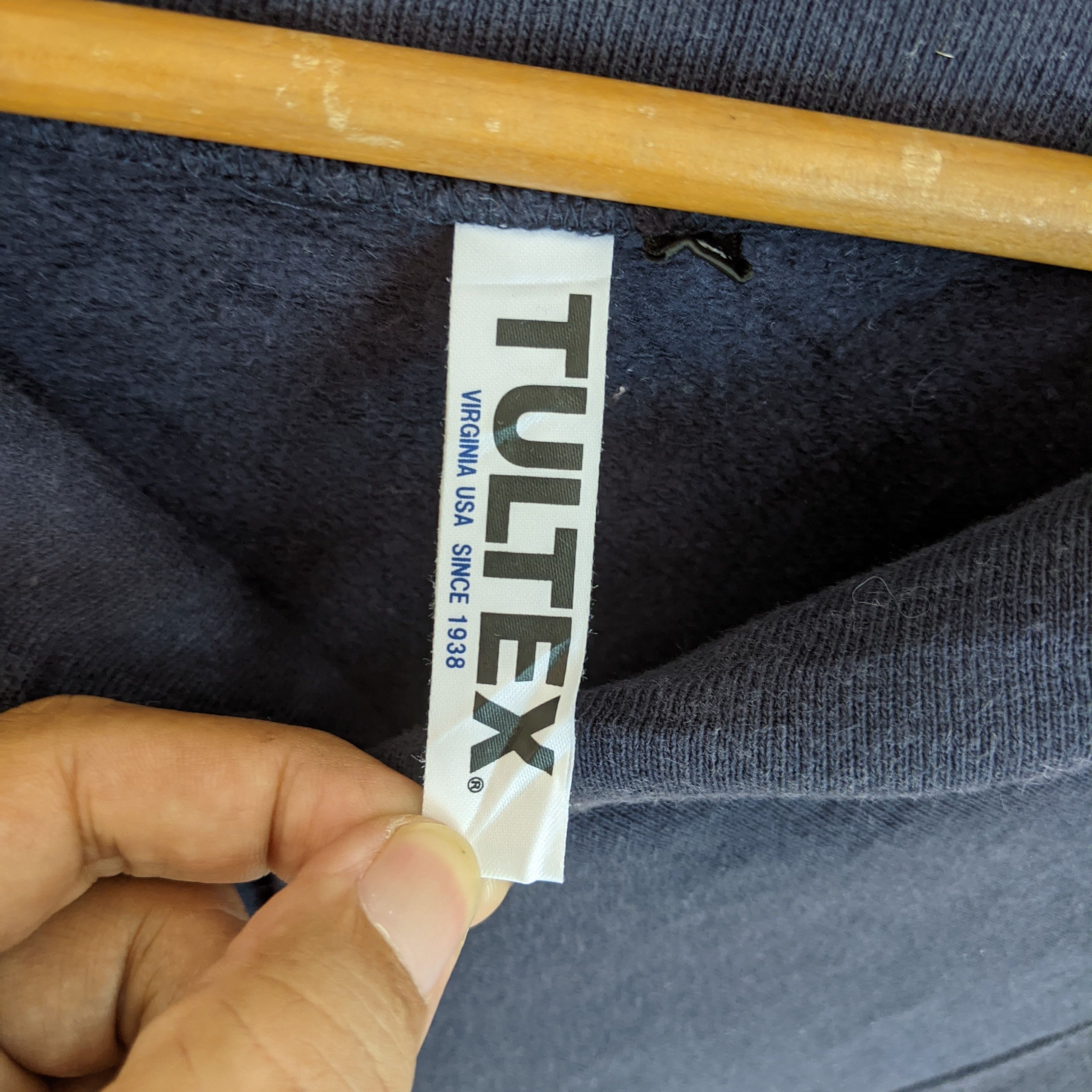 Tultex × Vintage Vintage 2000's TUTLEX Plain Jumper Sweatshirt Size US M / EU 48-50 / 2 - 8 Thumbnail