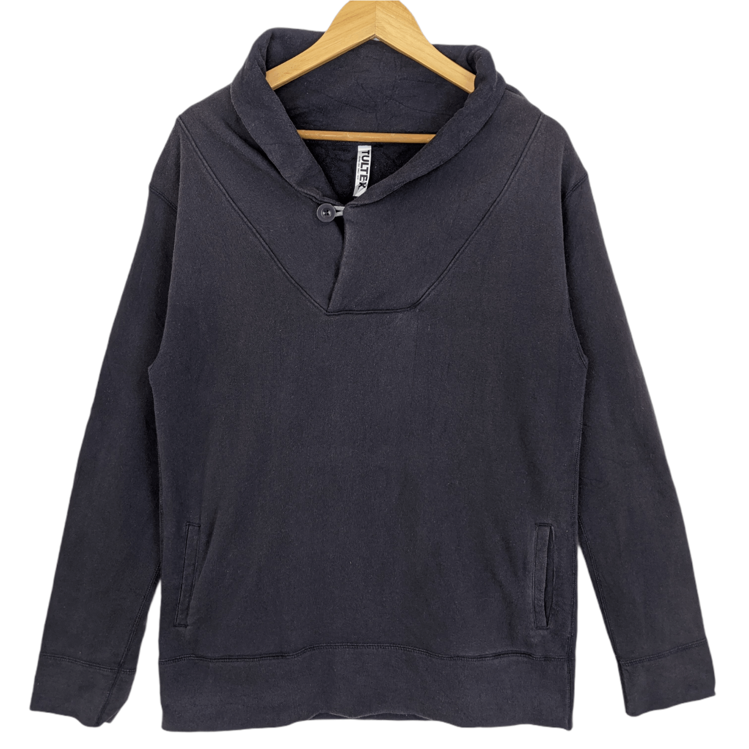 Tultex × Vintage Vintage 2000's TUTLEX Plain Jumper Sweatshirt Size US M / EU 48-50 / 2 - 2 Thumbnail