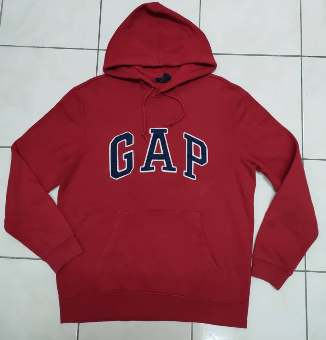 【Palace x Gap】Hood★Burgundy★24SS★ Gap × Palace Sz M- Palace x Gap Hood SS24 (Burgundy) | Grailed