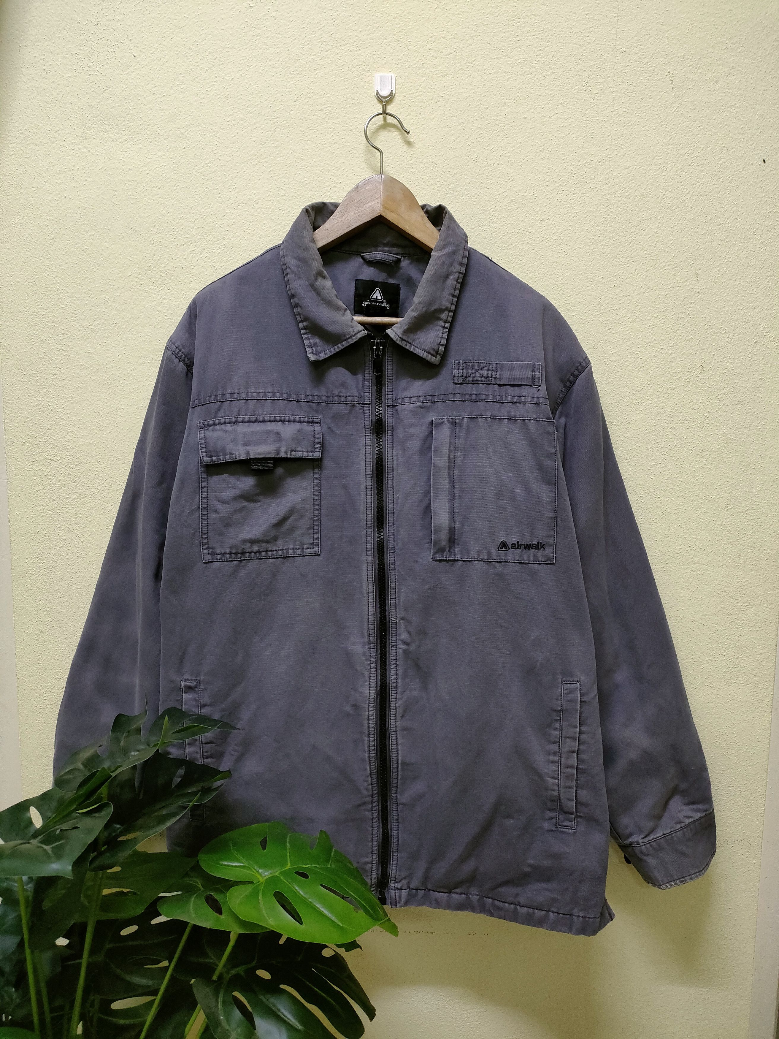 Airwalk Airwalk Zipper Cotton Jacket Size US XL / EU 56 / 4 - 1 Thumbnail