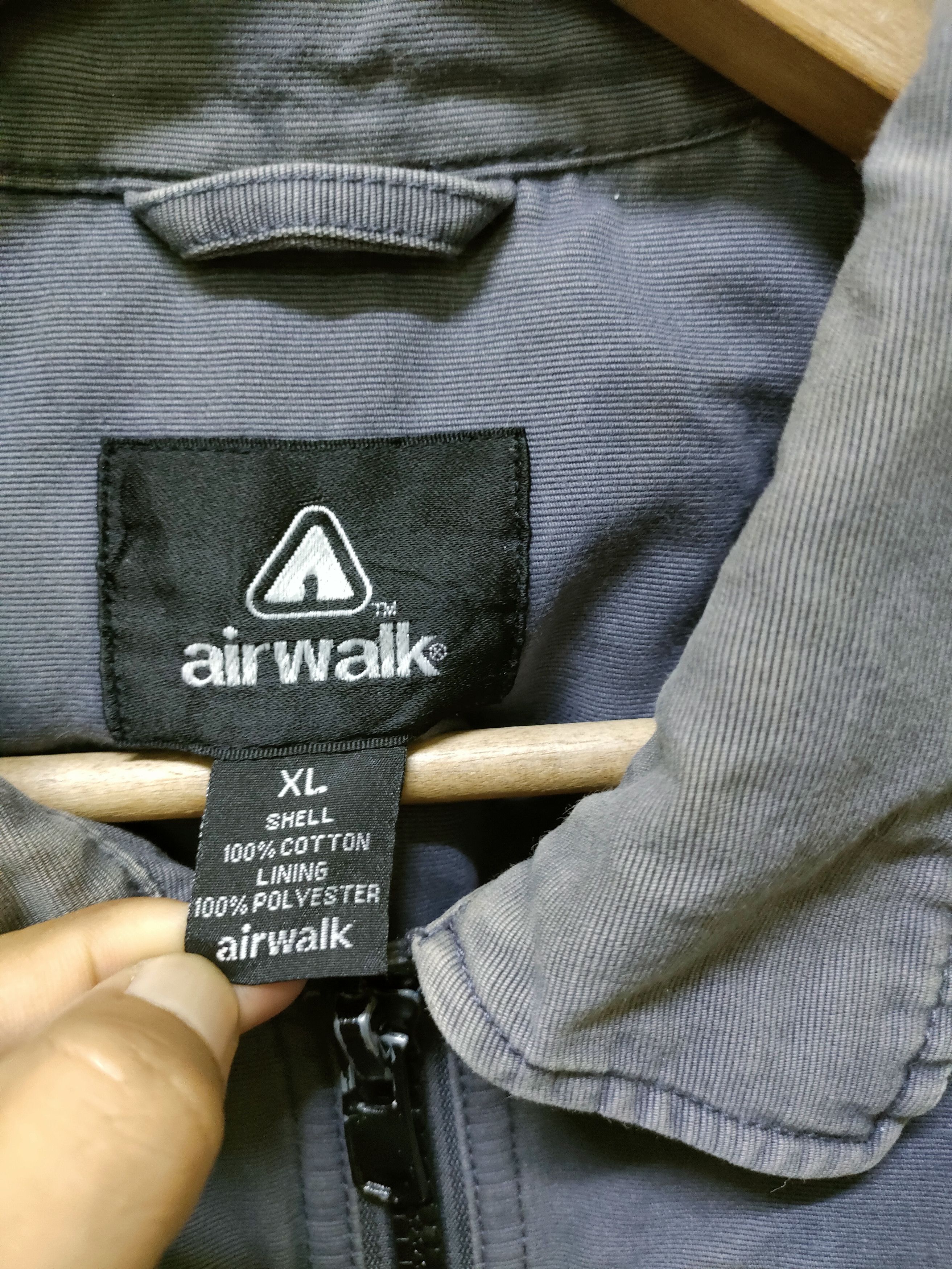 Airwalk Airwalk Zipper Cotton Jacket Size US XL / EU 56 / 4 - 7 Thumbnail