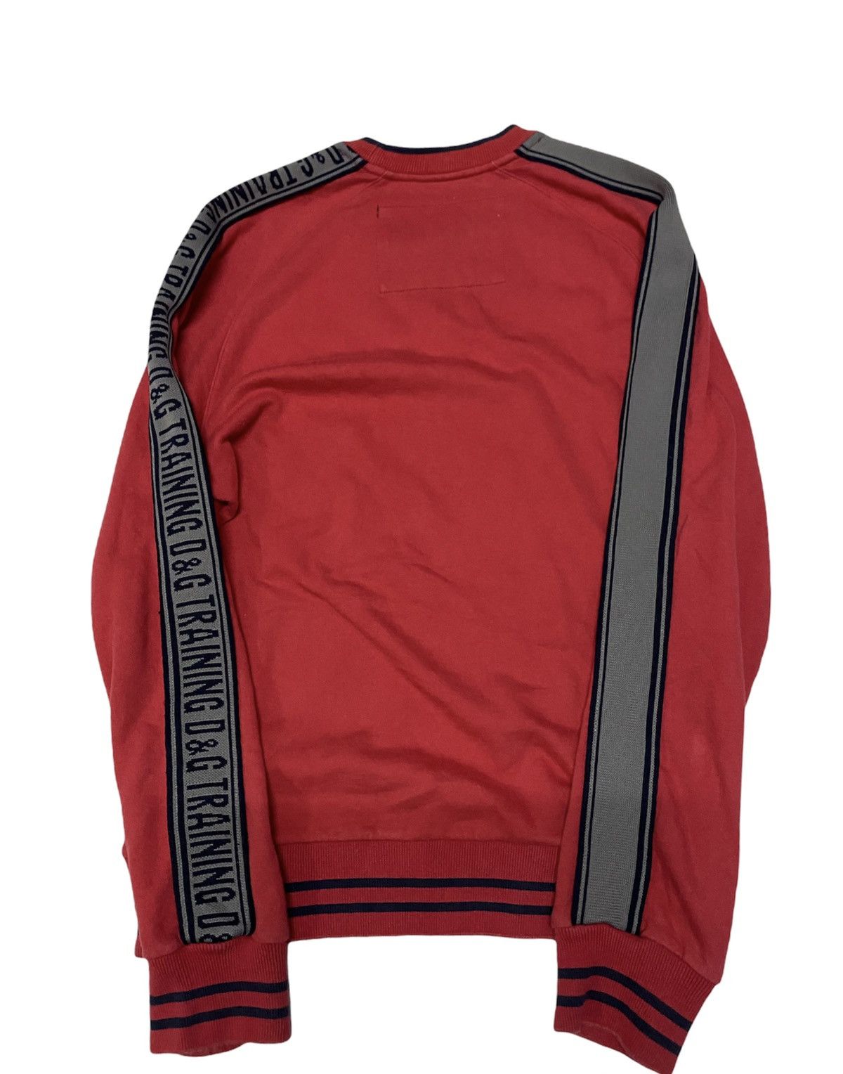 DG side tape logo red sweatshirt