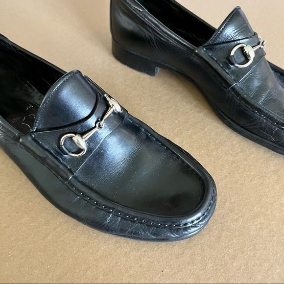 Gucci Gucci Men's Horsebit Loafer In Brown Suede w Grip Sole Size US 11.5 / EU 44-45 - 2 Thumbnail