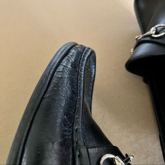 Gucci Gucci Men's Horsebit Loafer In Brown Suede w Grip Sole Size US 11.5 / EU 44-45 - 4 Thumbnail