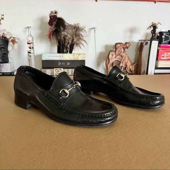 Gucci Men's Horsebit Loafer In Brown Suede w Grip Sole
