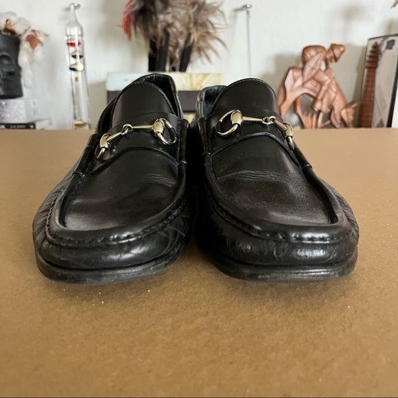 Gucci Gucci Men's Horsebit Loafer In Brown Suede w Grip Sole Size US 11.5 / EU 44-45 - 7 Thumbnail