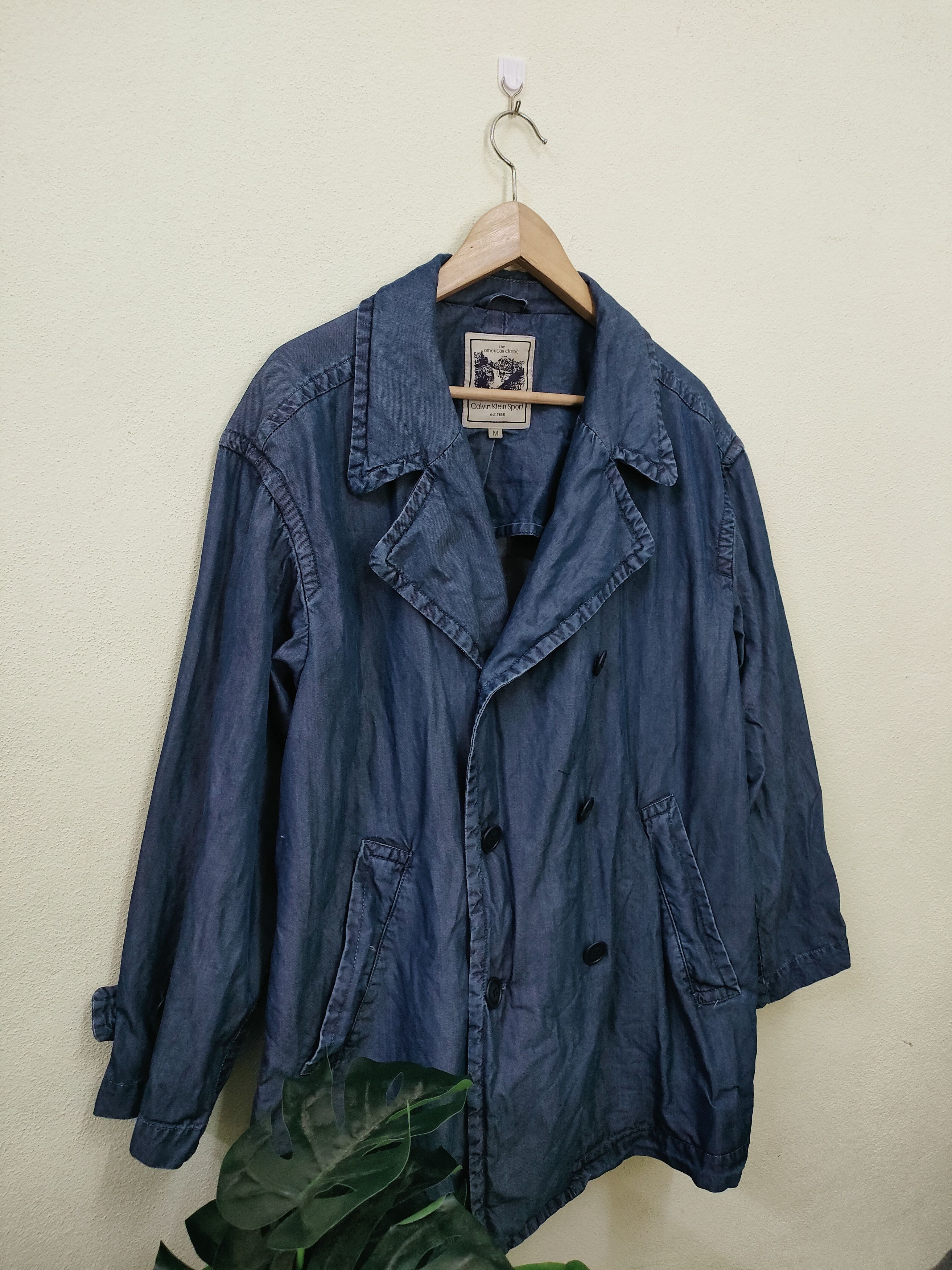 Calvin Klein × Indigo Vintage Calvin Klein Sport Double Breast Jacket Size US M / EU 48-50 / 2 - 4 Thumbnail