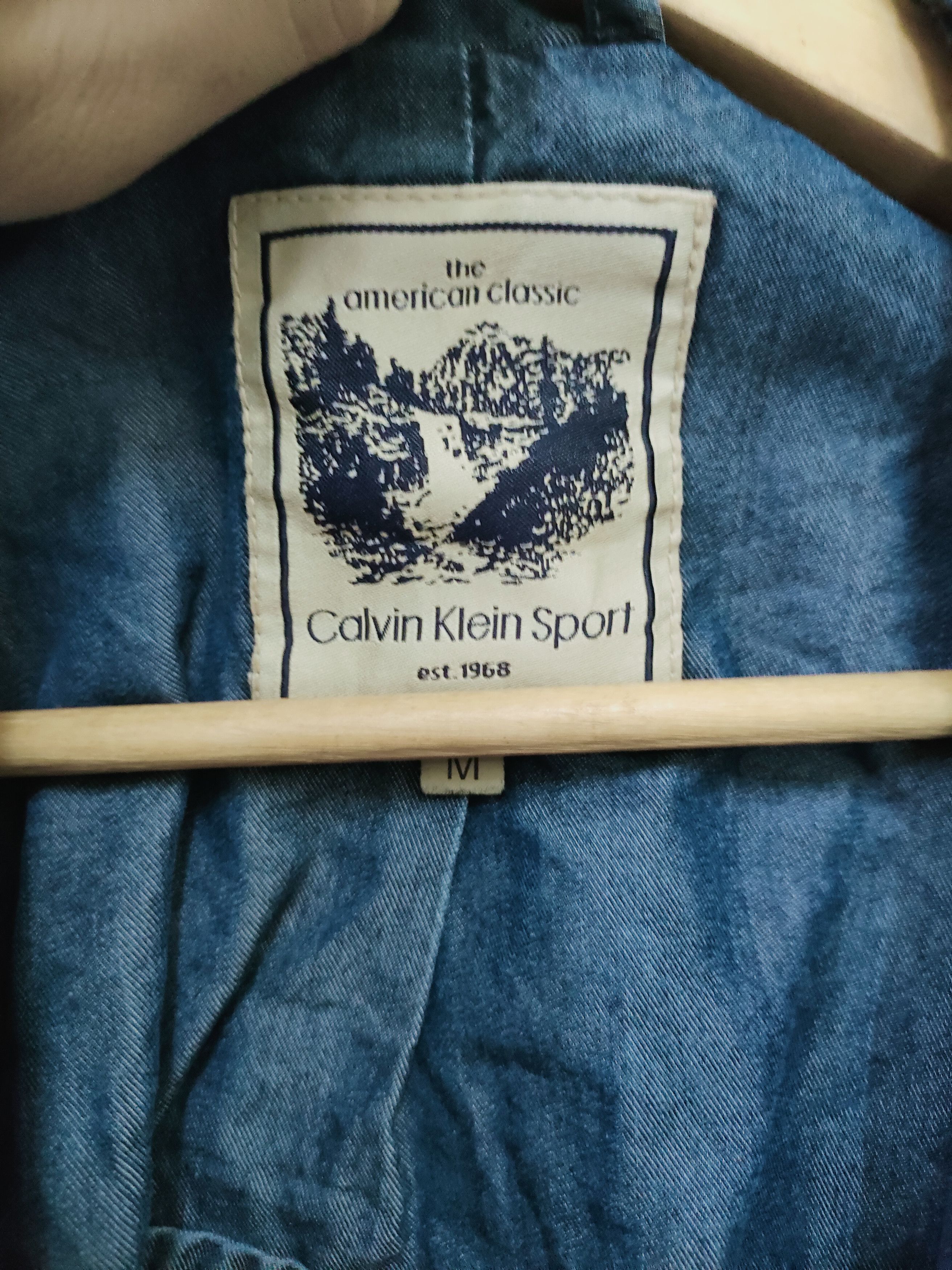 Calvin Klein × Indigo Vintage Calvin Klein Sport Double Breast Jacket Size US M / EU 48-50 / 2 - 5 Thumbnail