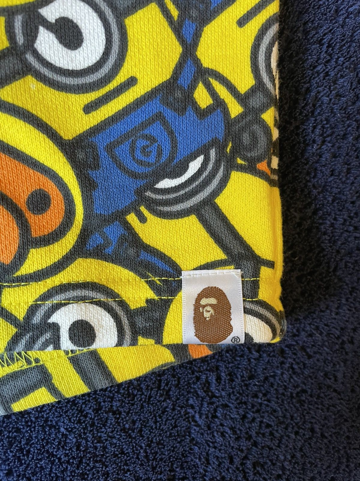 Bape Bape x Minions Baby Milo Sweat Shorts Size US 30 / EU 46 - 6 Thumbnail