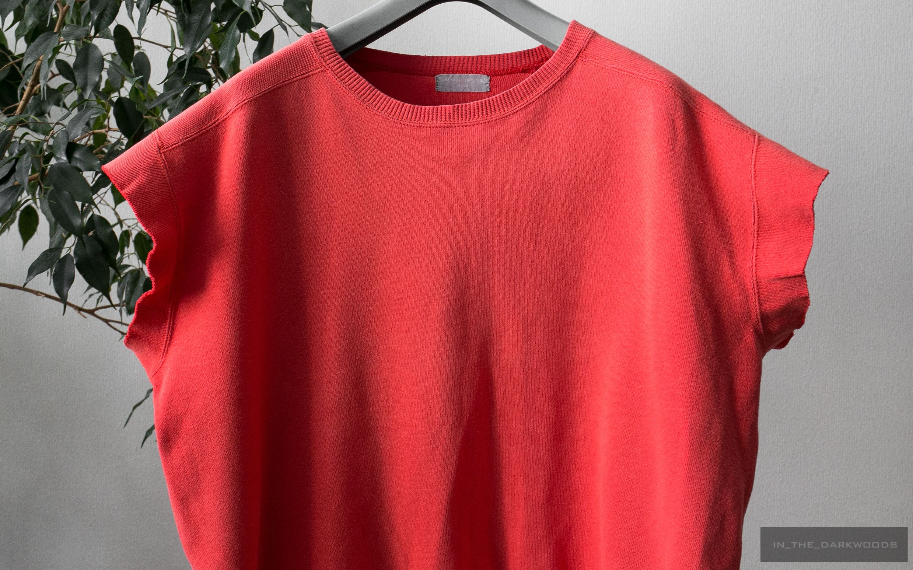 Comme des Garcons Homme boxy sleeveless vintage sweatshirt Size US M / EU 48-50 / 2 - 2 Thumbnail