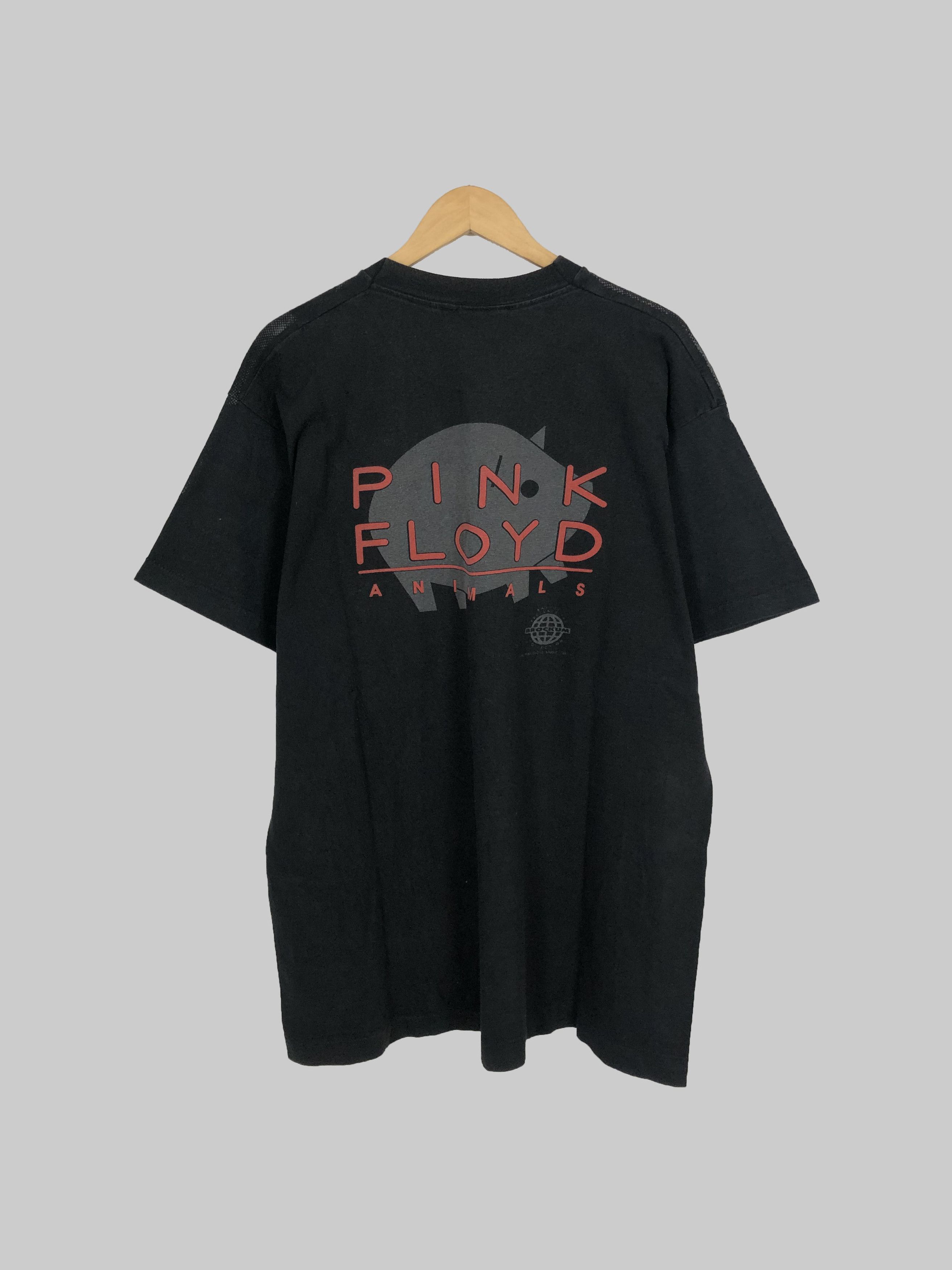Band Tees Vintage 1993 Pink Floyd Animals (Black Sabbath Led Zeppelin Size US XL / EU 56 / 4 - 2 Thumbnail
