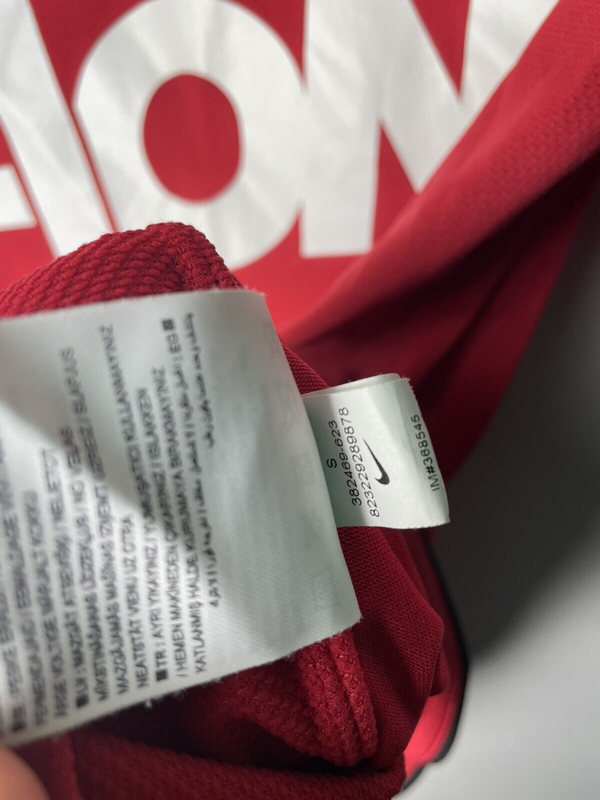 Nike Manchester United Home football shirt Nike 382469-623 NANI Size US S / EU 44-46 / 1 - 4 Thumbnail