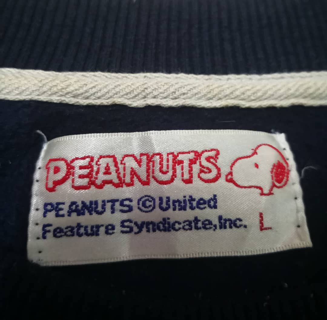 Peanuts Vintage Snoopy Crewneck Size US M / EU 48-50 / 2 - 2 Thumbnail