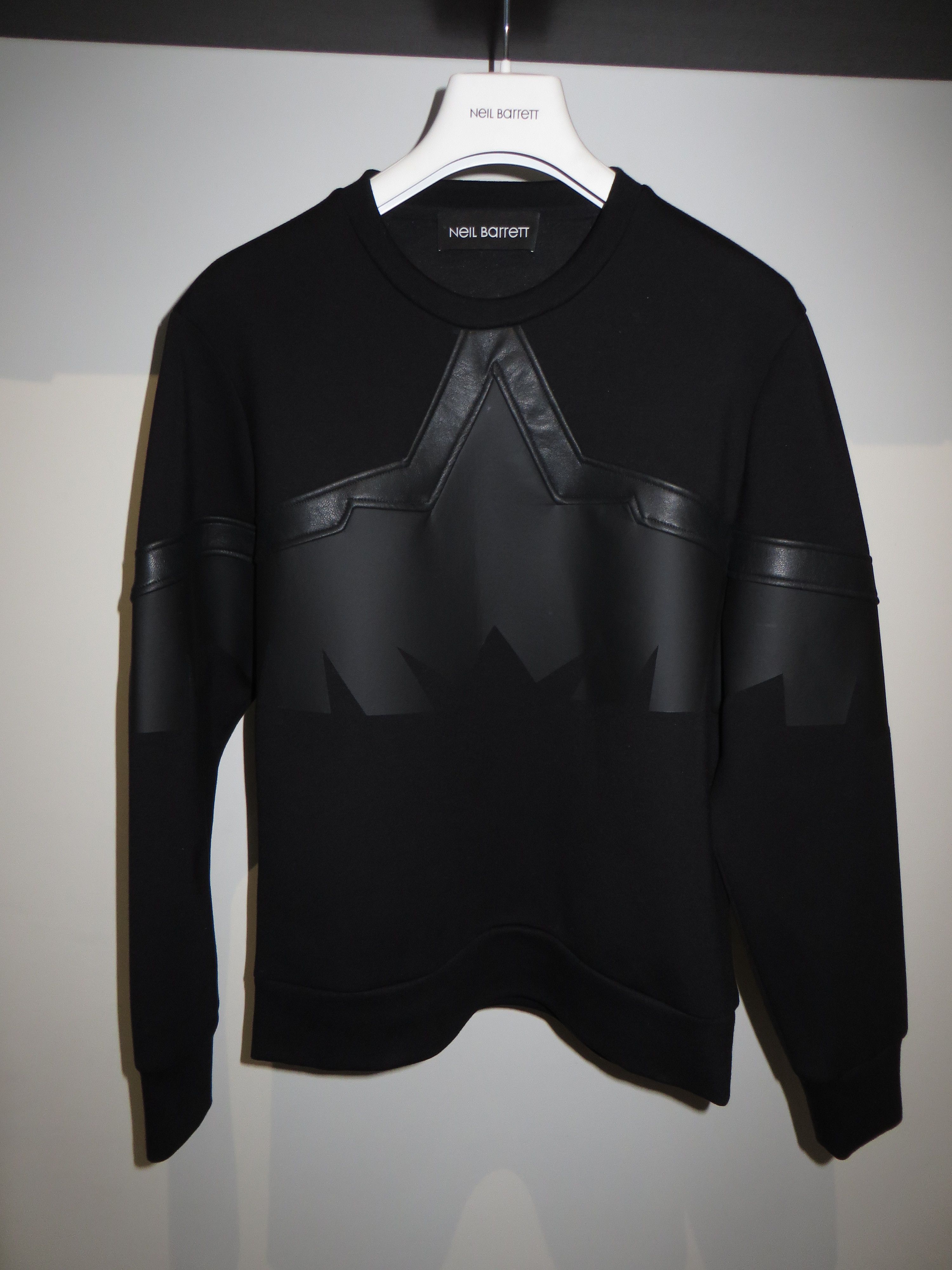 Neil Barrett Framis eagle leather sweatshirt Size US S / EU 44-46 / 1 - 3 Thumbnail