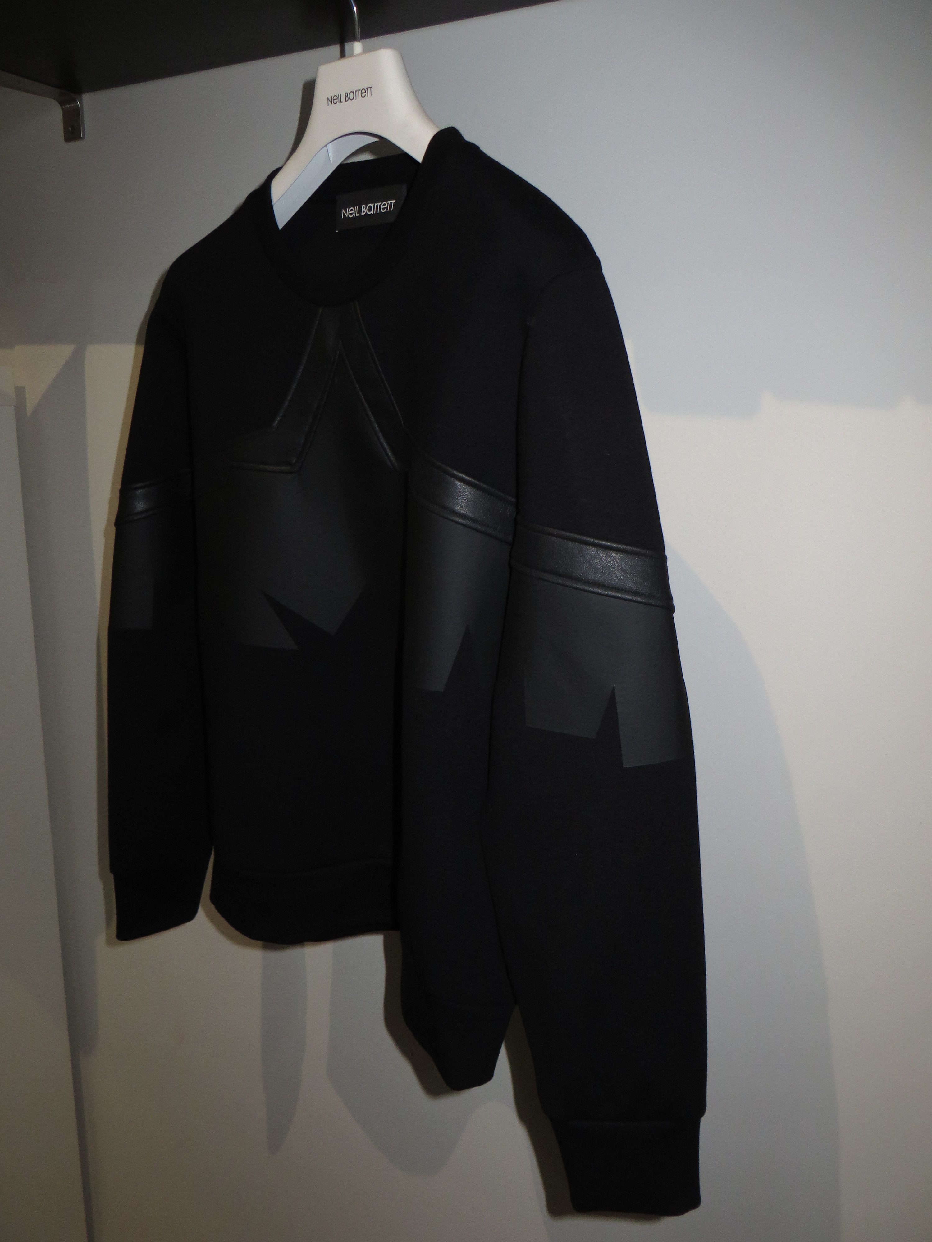 Neil Barrett Framis eagle leather sweatshirt Size US S / EU 44-46 / 1 - 4 Thumbnail