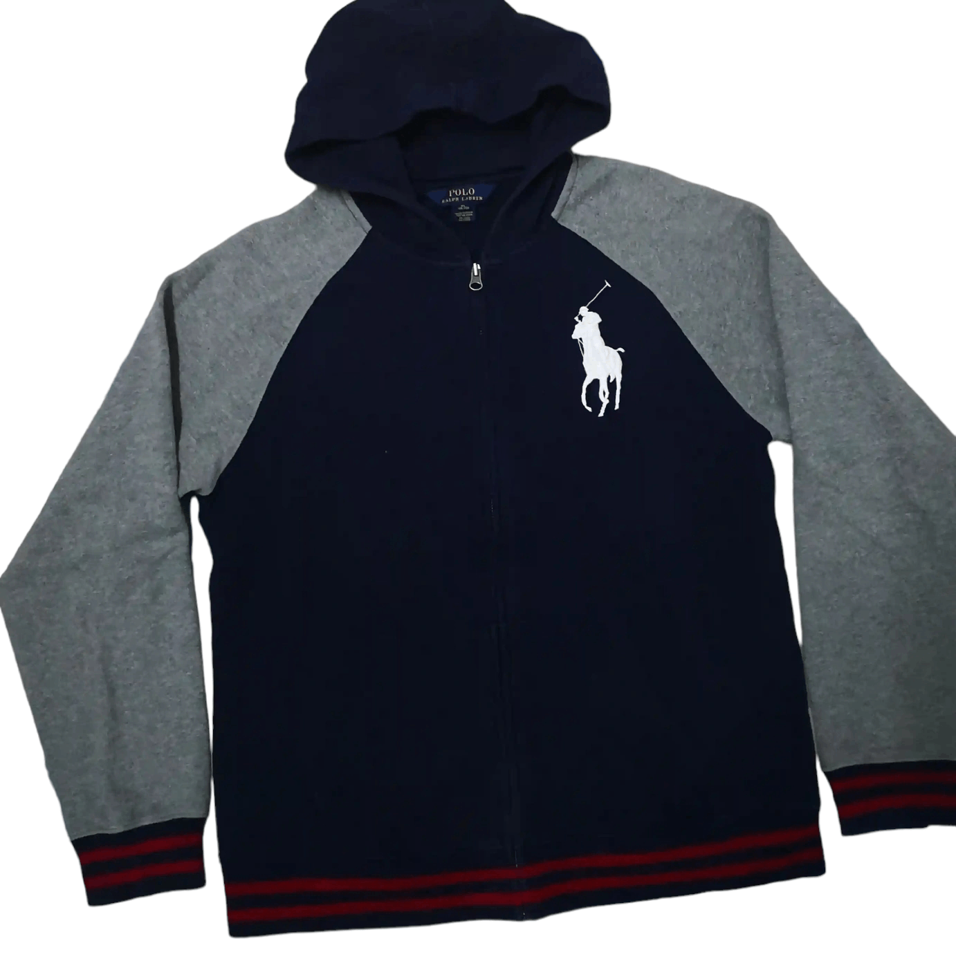Polo Ralph Lauren Polo Ralph Lauren Big White Pony Hoodie Size US M / EU 48-50 / 2 - 1 Thumbnail